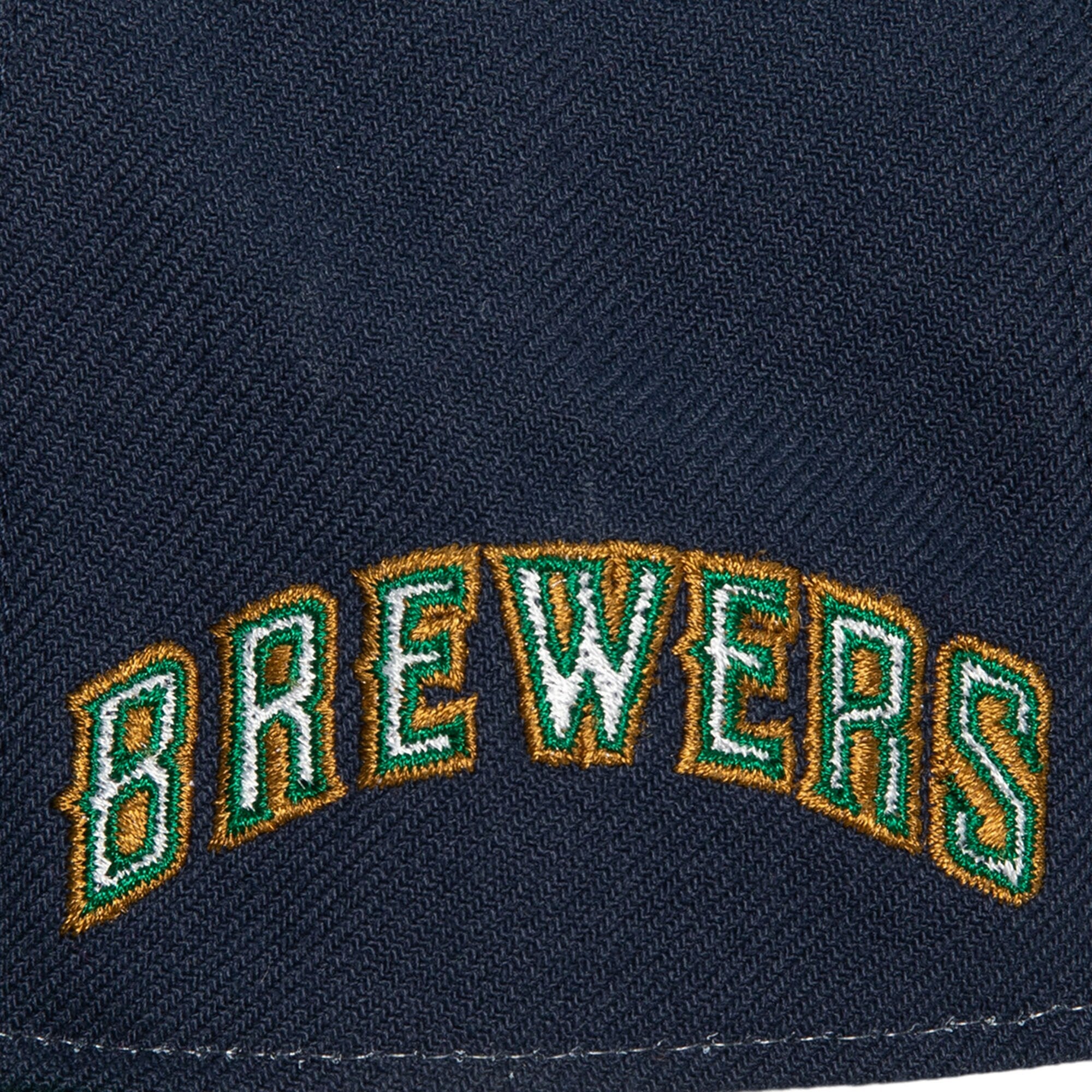 MENS MITCHELL & NESS MLB HOMEFIELD FITTED COOP BREWERS