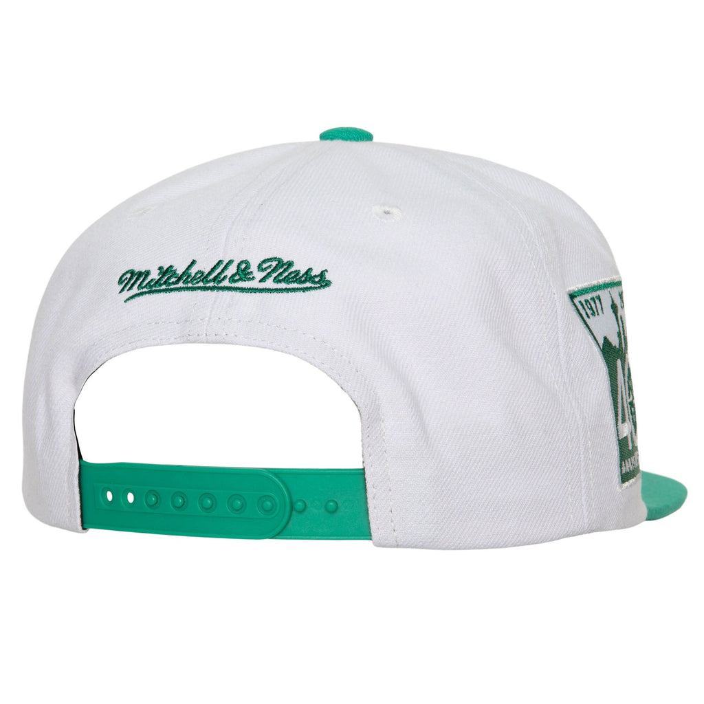 MENS MITCHELL & NESS MLB HOMETOWN SNAPBACK COOP MARINERS - WHITE