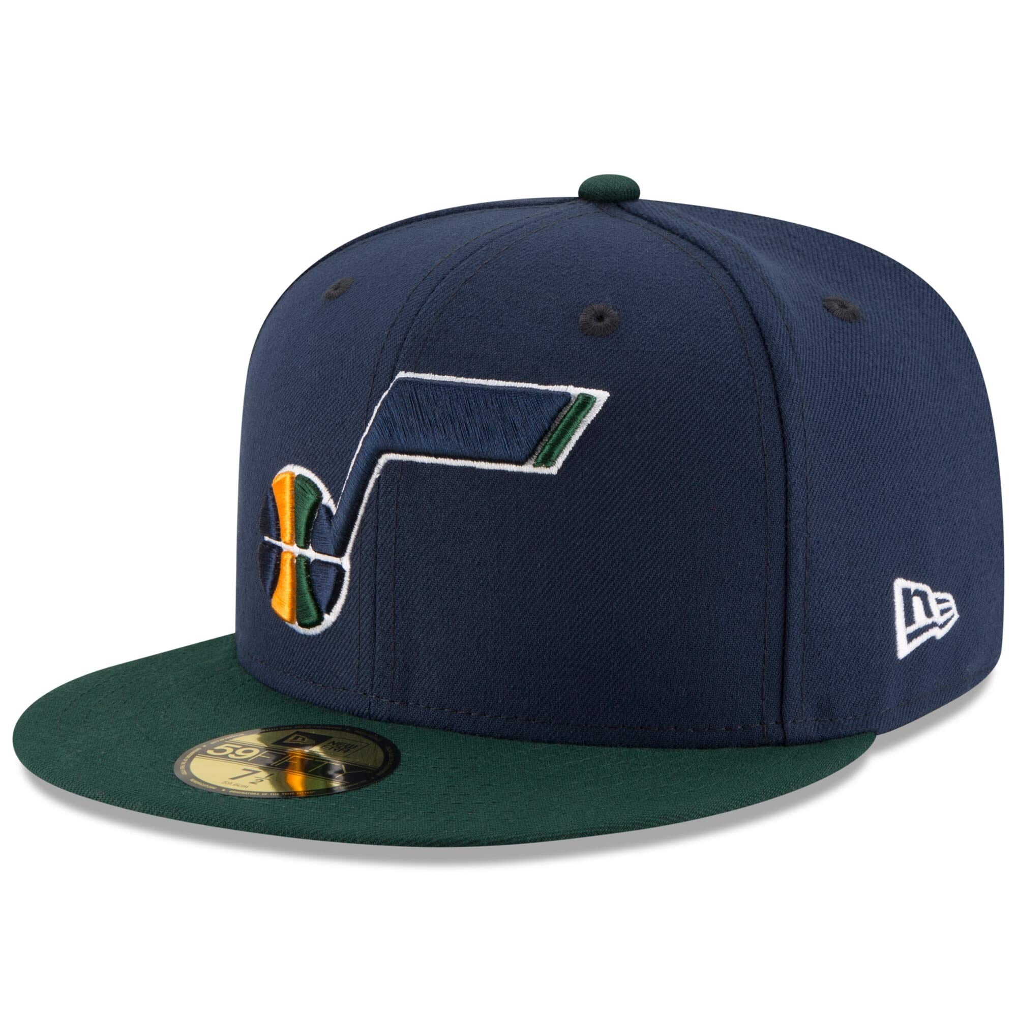 [70343563] MENS NEW ERA NBA UTAH JAZZ 5950 2TONE FITTED - NAVY/GREEN