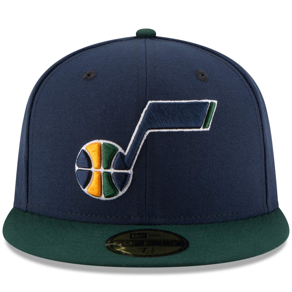 [70343563] MENS NEW ERA NBA UTAH JAZZ 5950 2TONE FITTED - NAVY/GREEN