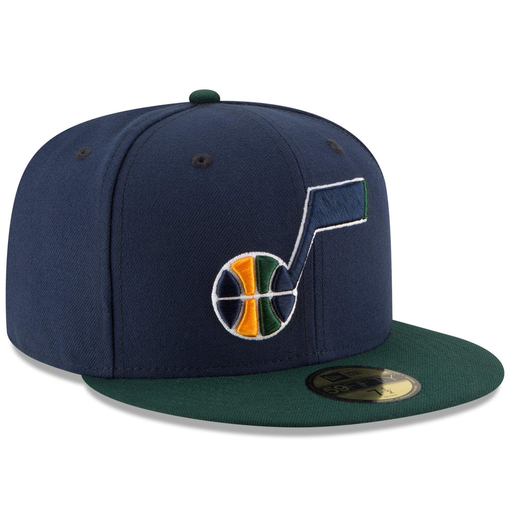 [70343563] MENS NEW ERA NBA UTAH JAZZ 5950 2TONE FITTED - NAVY/GREEN