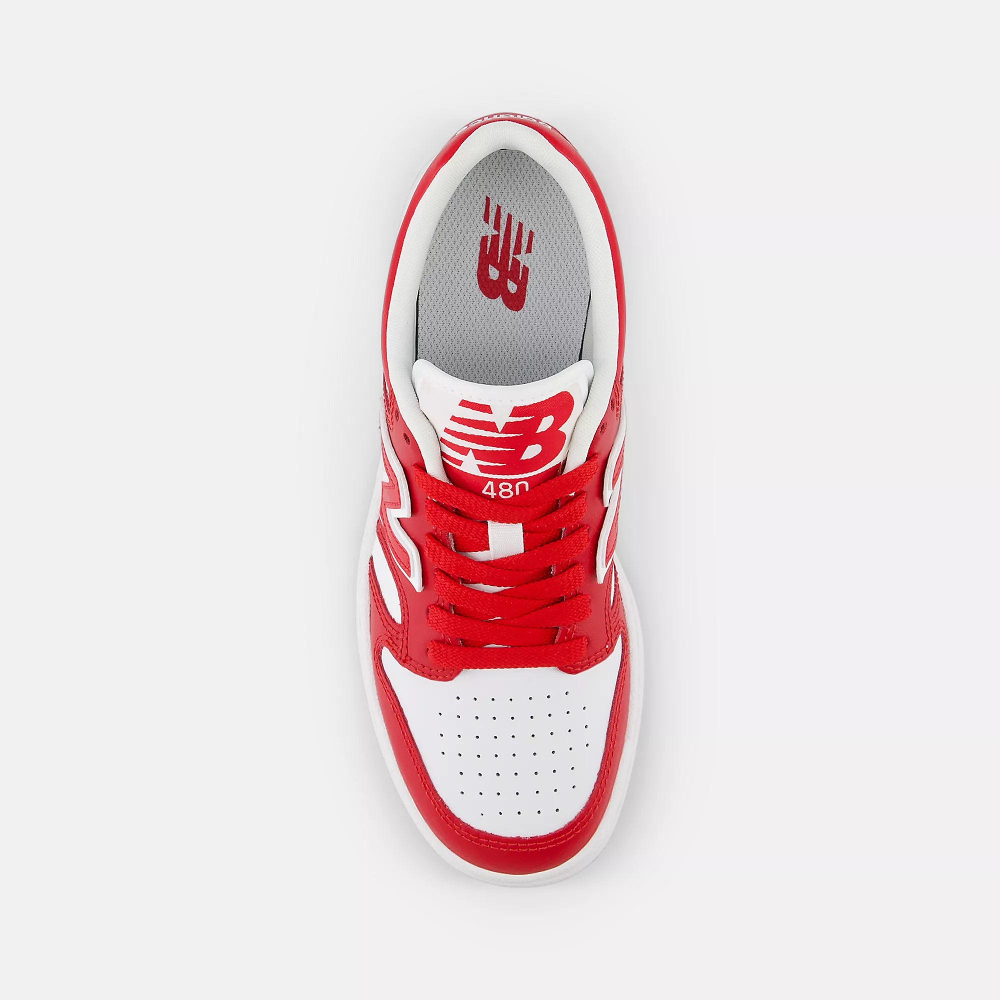[GSB480HR] GRADE SCHOOL NEW BALANCE 480 'TEAM RED/WHITE' (GS)