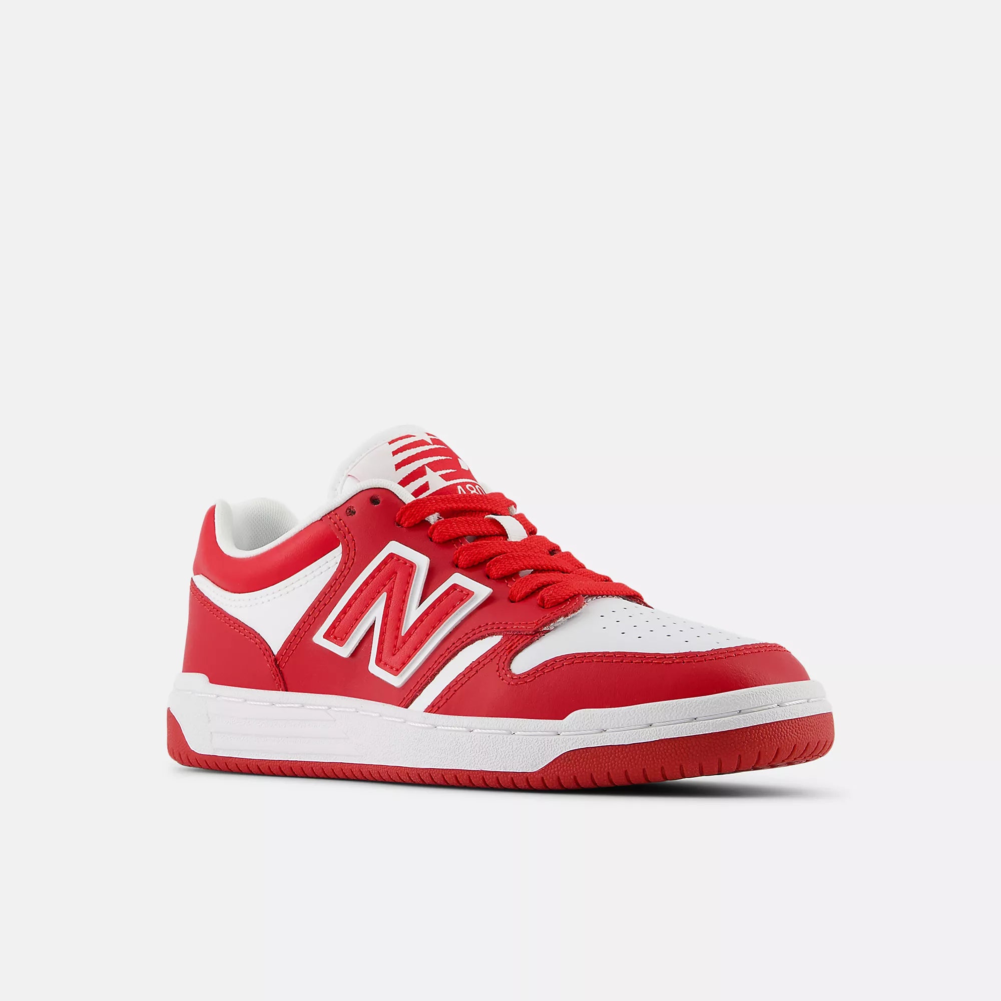 [GSB480HR] GRADE SCHOOL NEW BALANCE 480 'TEAM RED/WHITE' (GS)