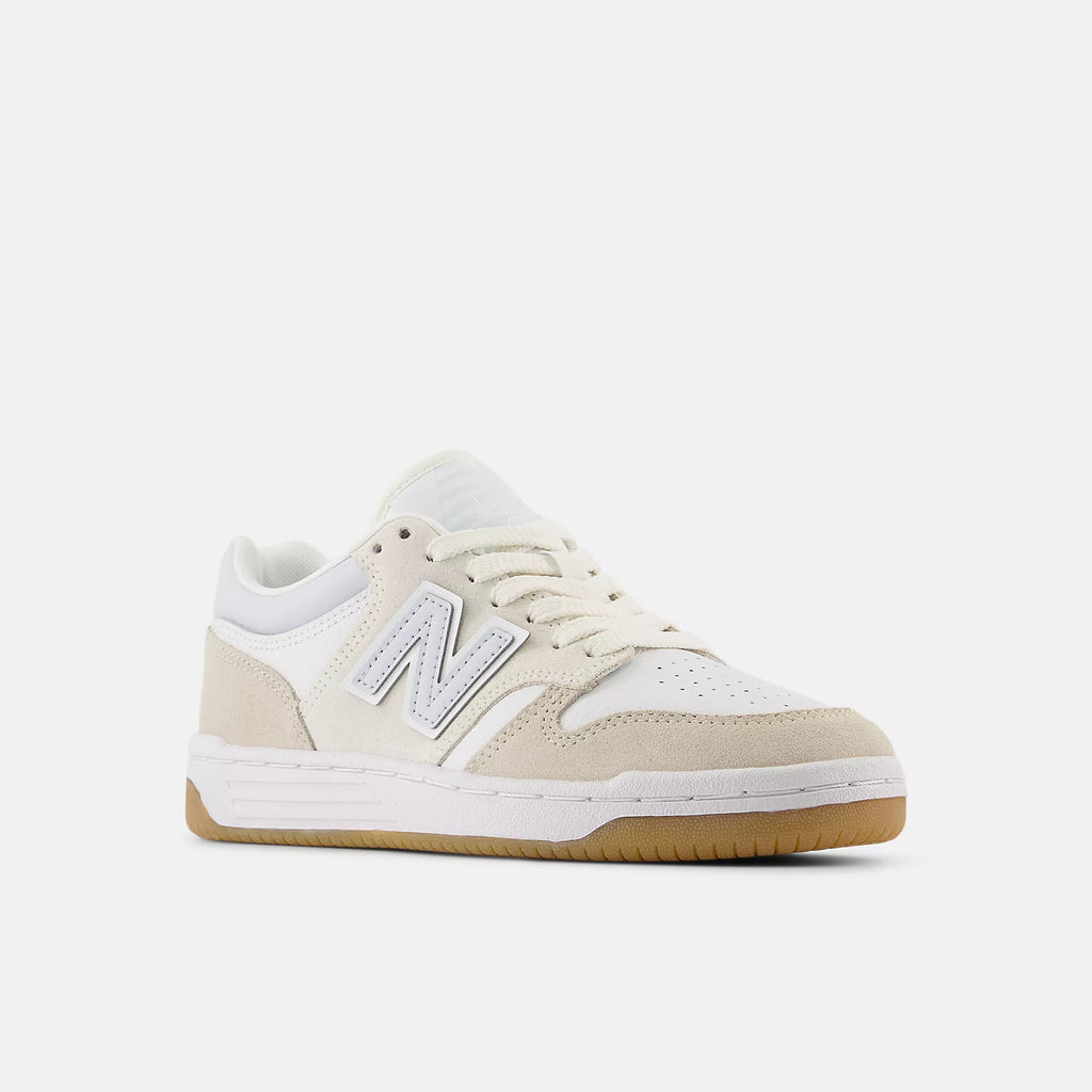 [GSB480SW] GRADE SCHOOL NEW BALANCE 480 'WHITE BLUE GRAY' (GS)