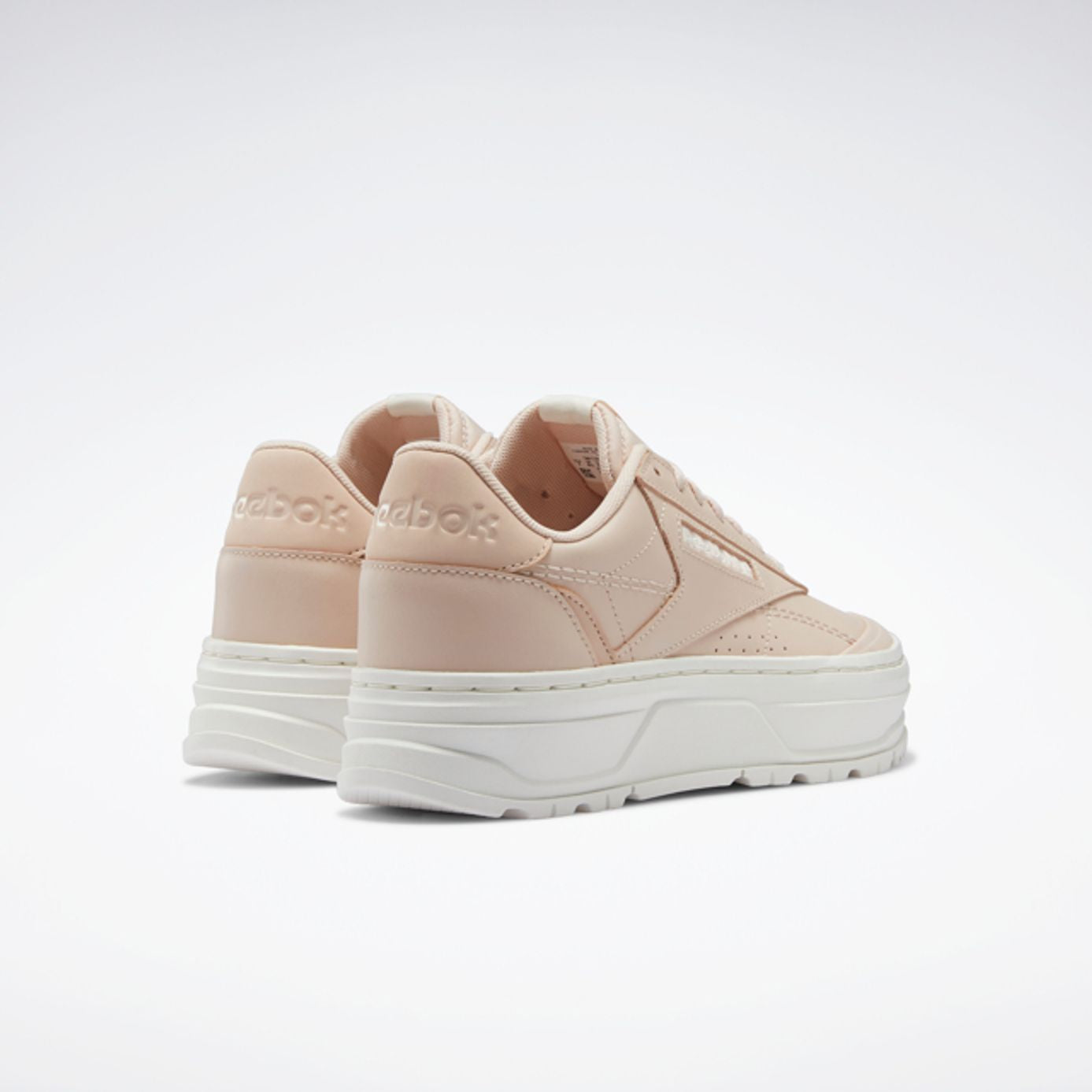 [H69145] Womens Reebok CLUB C DOUBLE GEO 'SOFT ECRU'