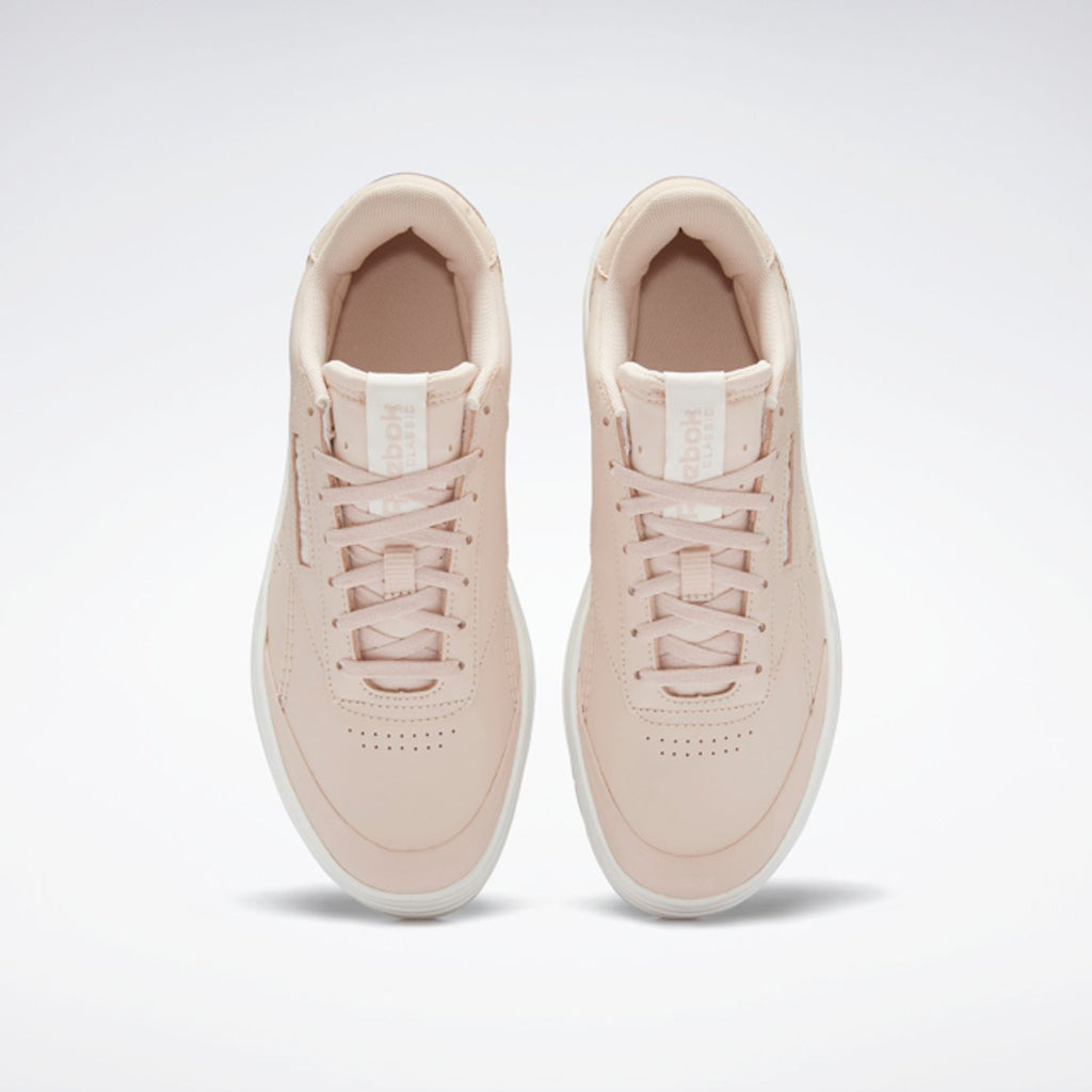 [H69145] Womens Reebok CLUB C DOUBLE GEO 'SOFT ECRU'
