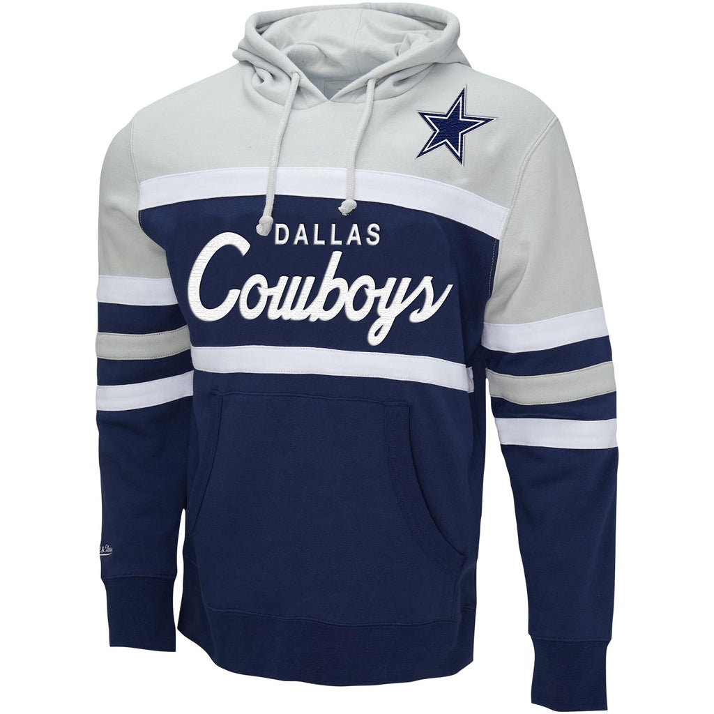Mens Mitchell & Ness NFL HEAD COACH HOODIE COWBOYS