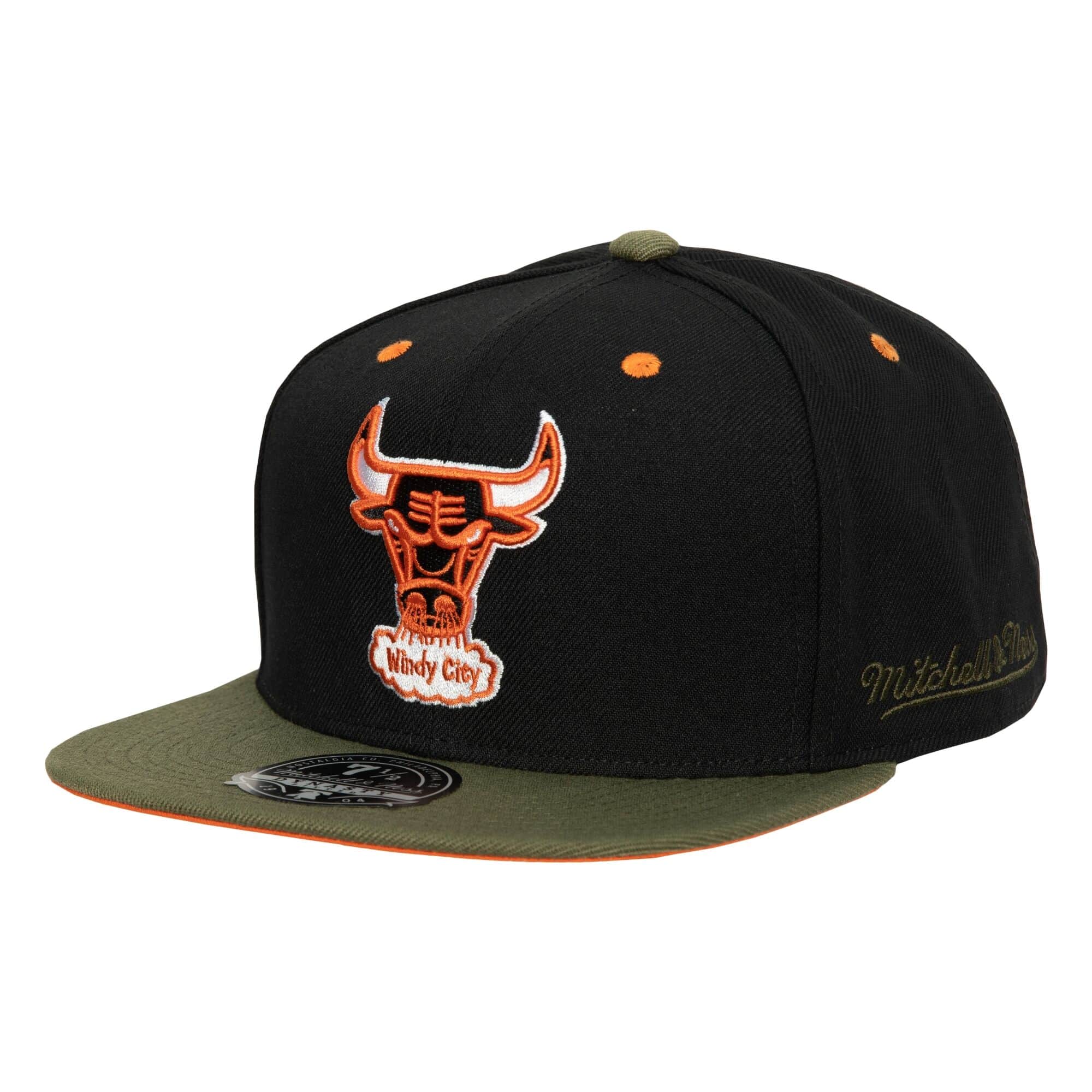 [HHSF5082-CBUYYPPPBKGN] MENS NBA CHICAGO BULLS TAKE FLIGHT FITTED