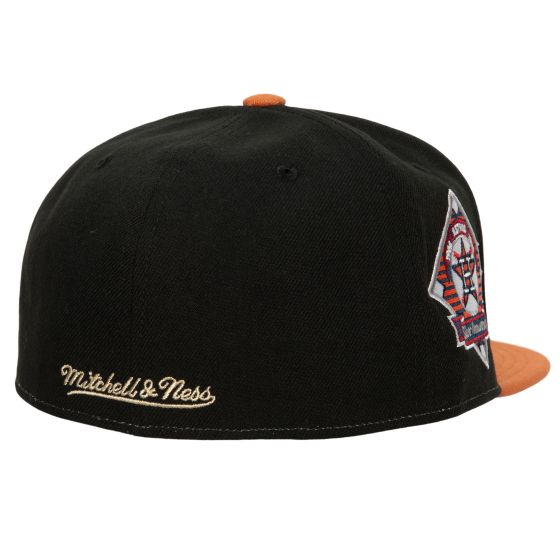 Mens Mitchell & Ness MLB HOMEFIELD FITTED COOP ASTROS