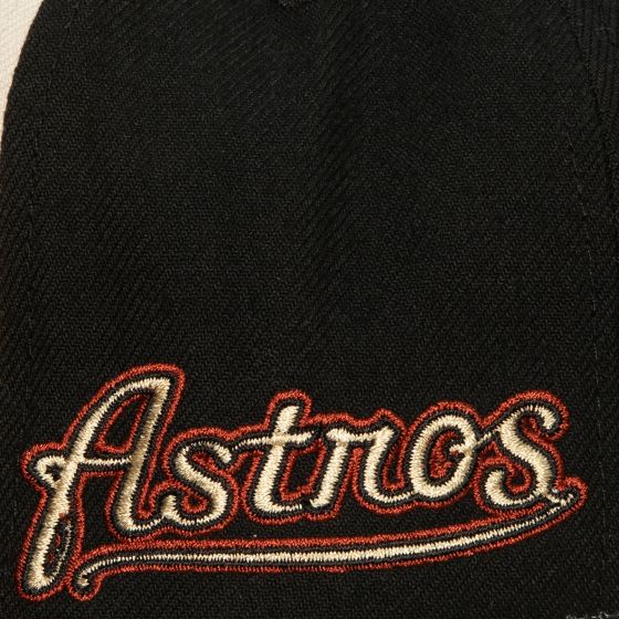 Mens Mitchell & Ness MLB HOMEFIELD FITTED COOP ASTROS