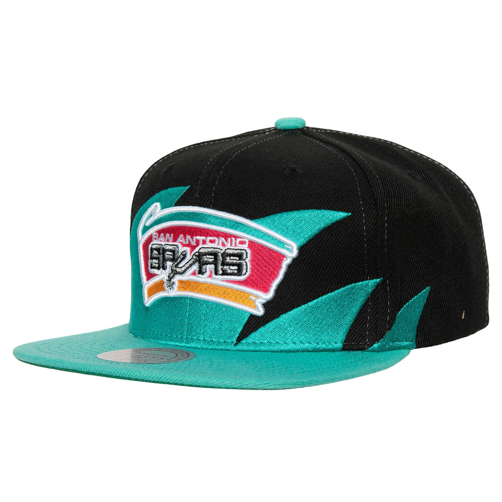 [HHSS2978-SASYYPPPBKTL] MENS NBA SAN ANTONIO SPURS SHARKTOOTH SNAPBACK