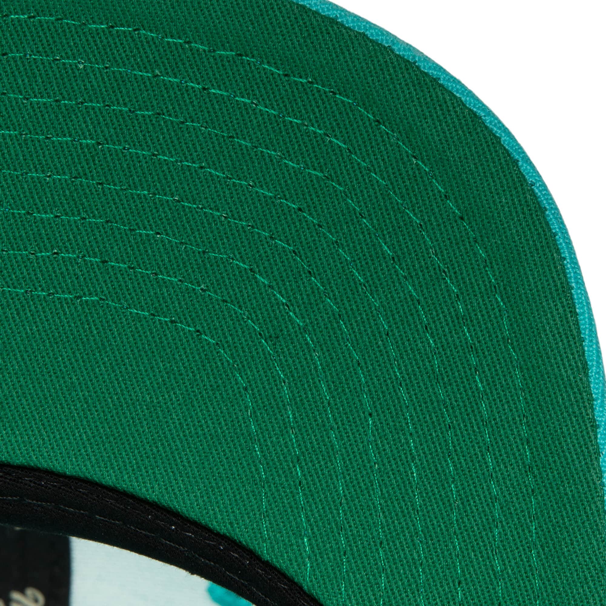 Mens MITCHELL & NESS NBA TEAM GROUND 2.0 SNAPBACK HWC SPURS