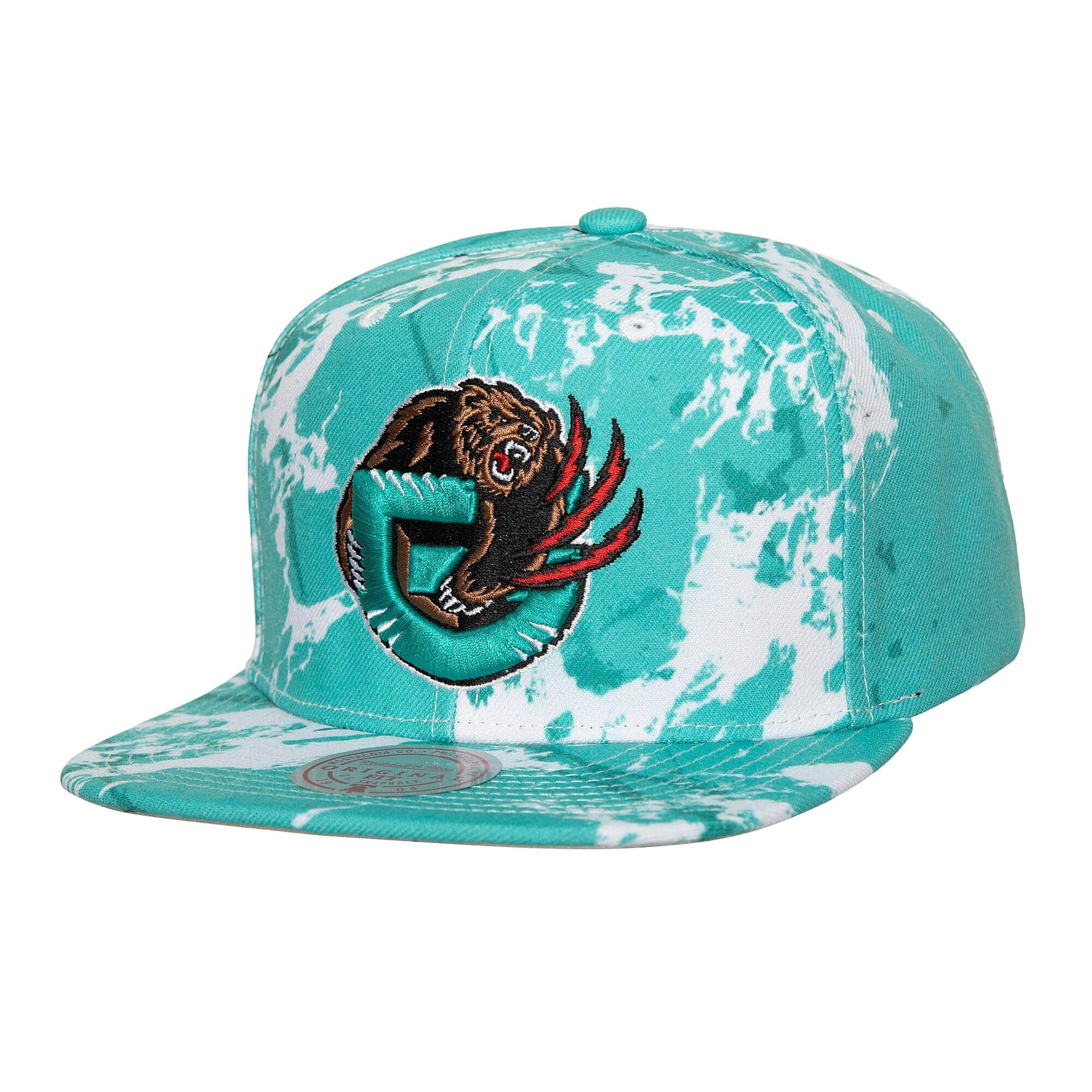 [HHSS3480-VGRYYPPPTEAL] MENS NBA VANCOUVER GRIZZLIES DOWN FOR ALL SNAPBACK