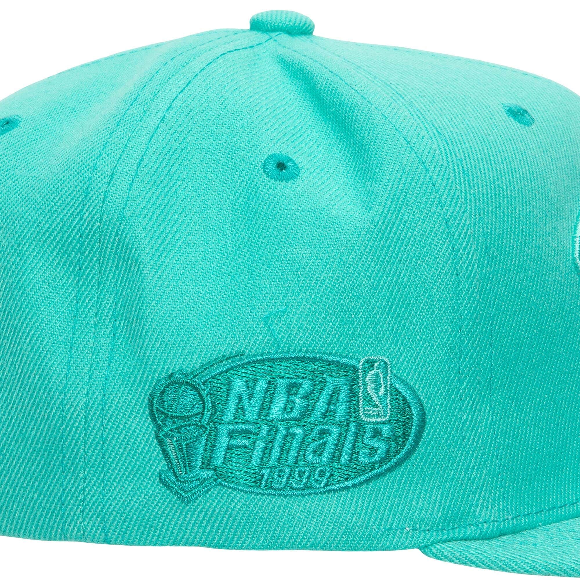 [HHSS3482-SASYYPPPTEAL] MENS NBA SAN ANTONIO SPURS MONOCHROMATIC SNAPBACK