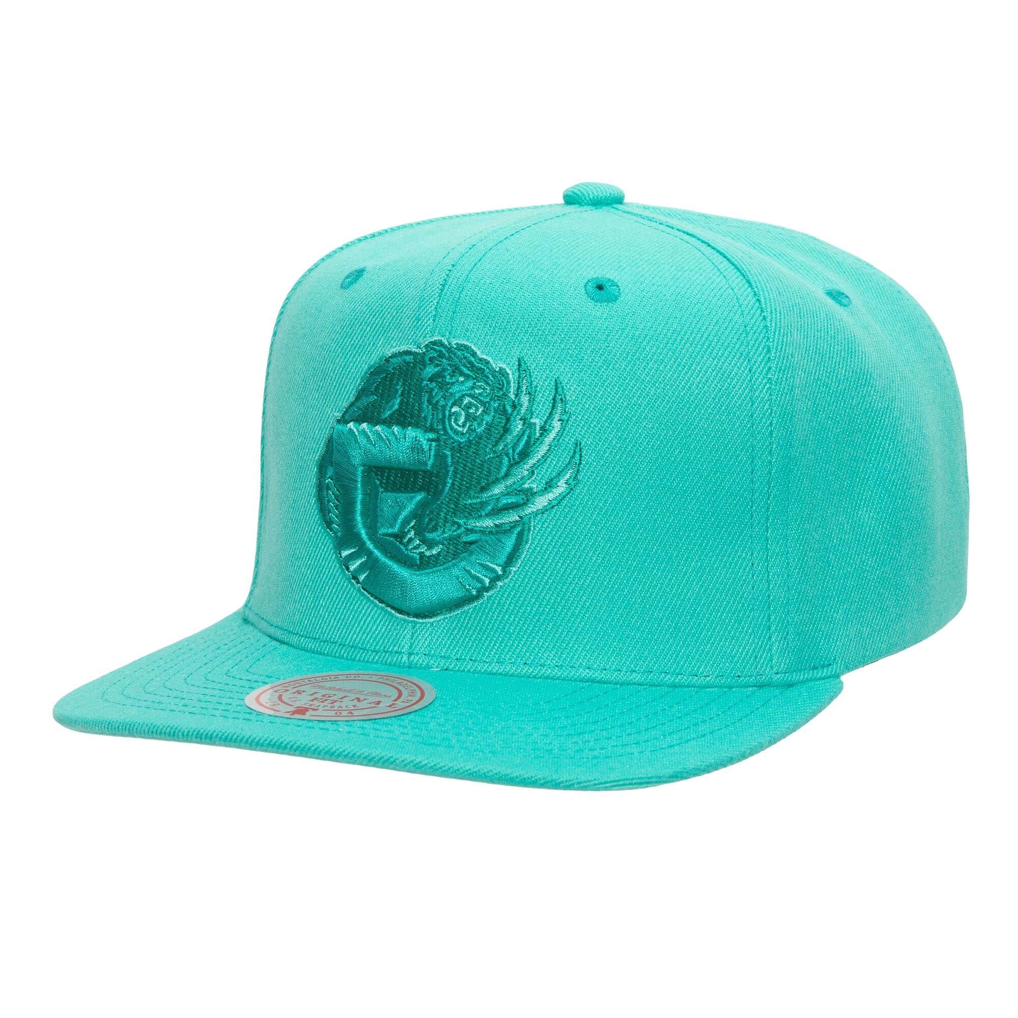 [HHSS3482-VGRYYPPPTEAL] MENS NBA VANCOUVER GRIZZLIES MONOCHROMATIC SNAPBACK