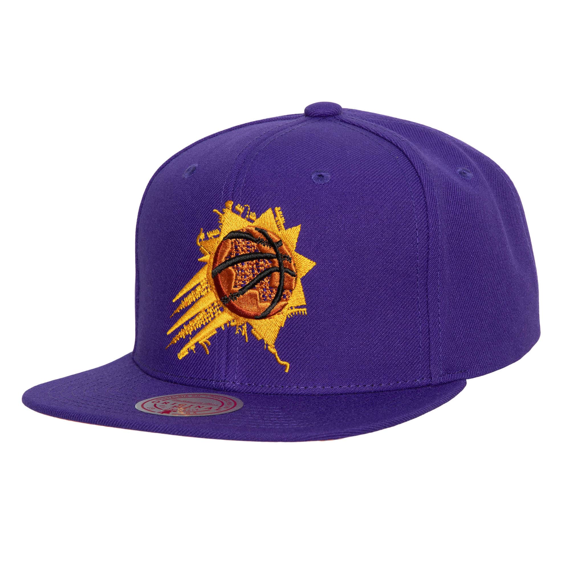 Mens MITCHELL & NESS NBA EMBROIDERY GLITCH SNAPBACK SUNS