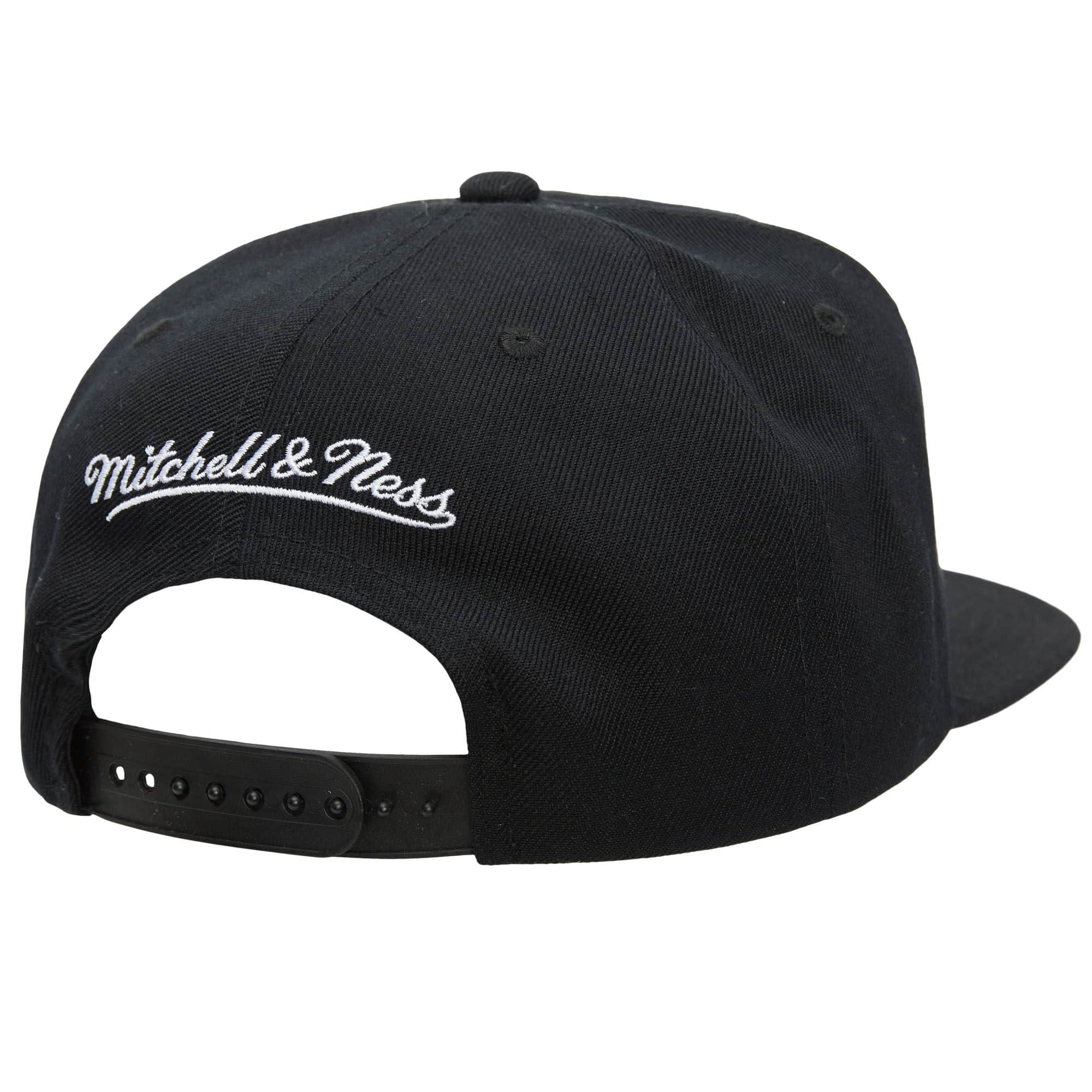MENS MITCHELL & NESS NBA CHAMPS SNAPBACK HWC SPURS - BLACK