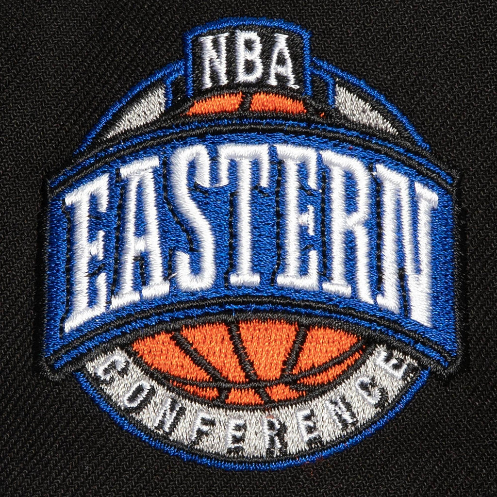 Mens MITCHELL & NESS NBA CONFERENCE PATCH SNAPBACK NETS