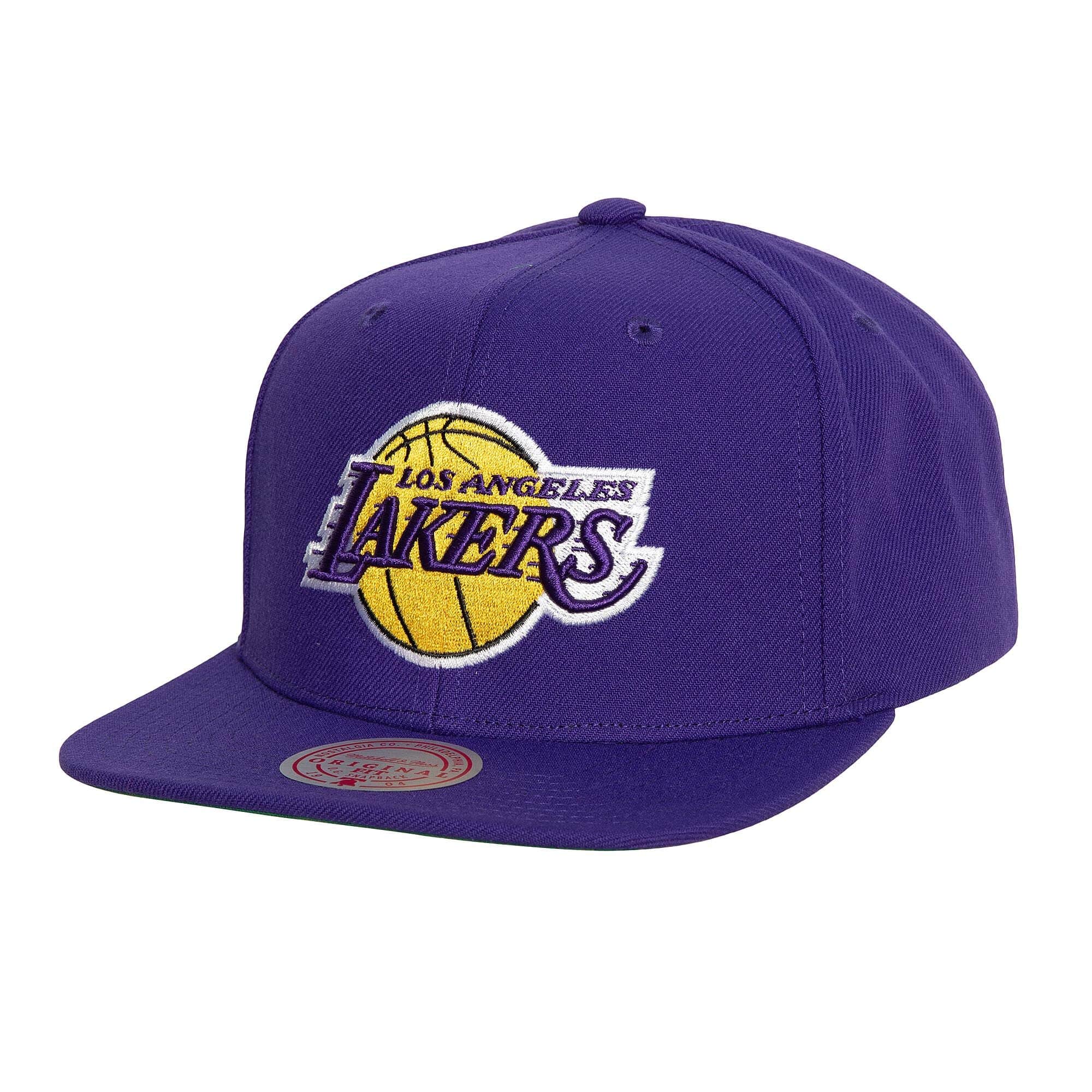 MENS MITCHELL & NESS NBA CONFERENCE PATCH SNAPBACK LAKERS - PURPLE