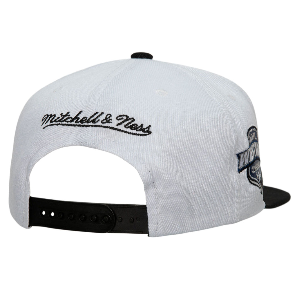 MENS MITCHELL & NESS NHL TOSS UP SNAPBACK DUCKS - WHITE