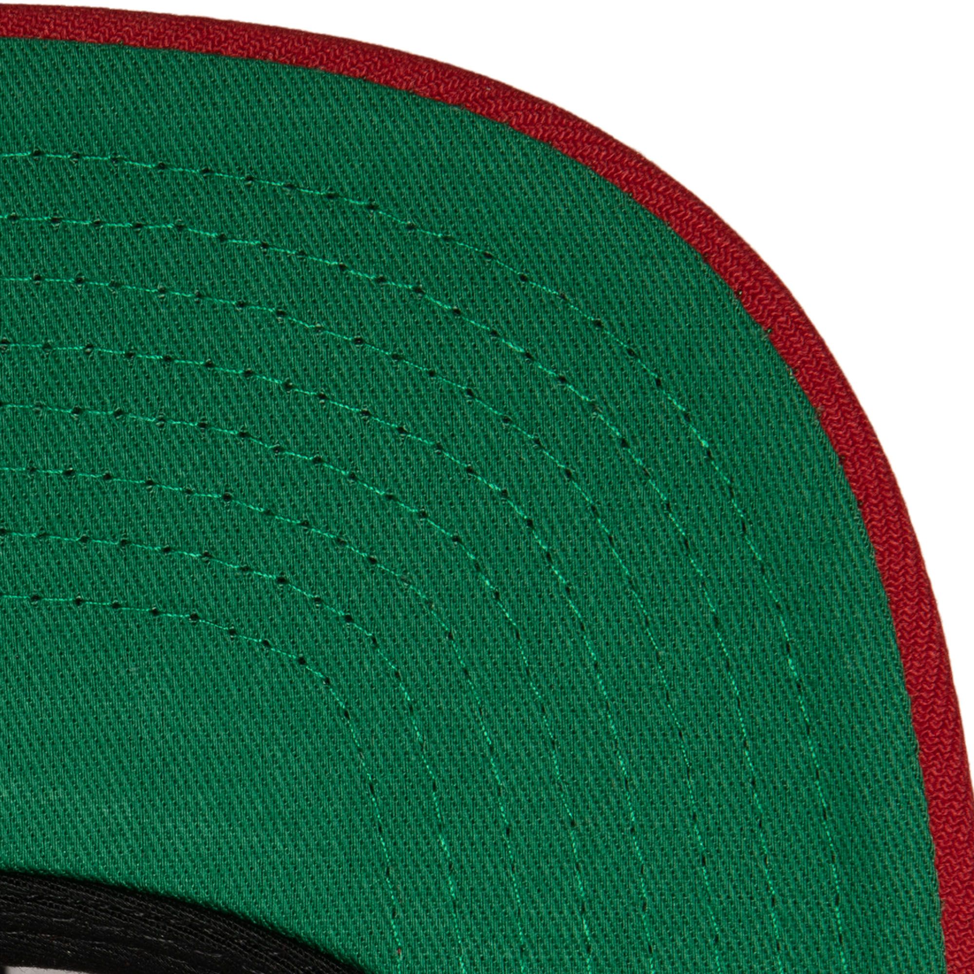 MENS MITCHELL & NESS NHL CHAMP STACK SNAPBACK BLACKHAWKS - RED