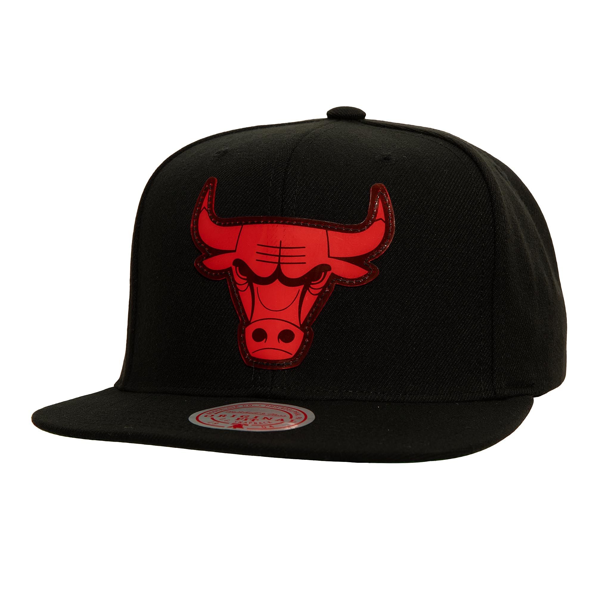 Mens MITCHELL & NESS NBA NOW YOU SEE ME SNAPBACK BULLS
