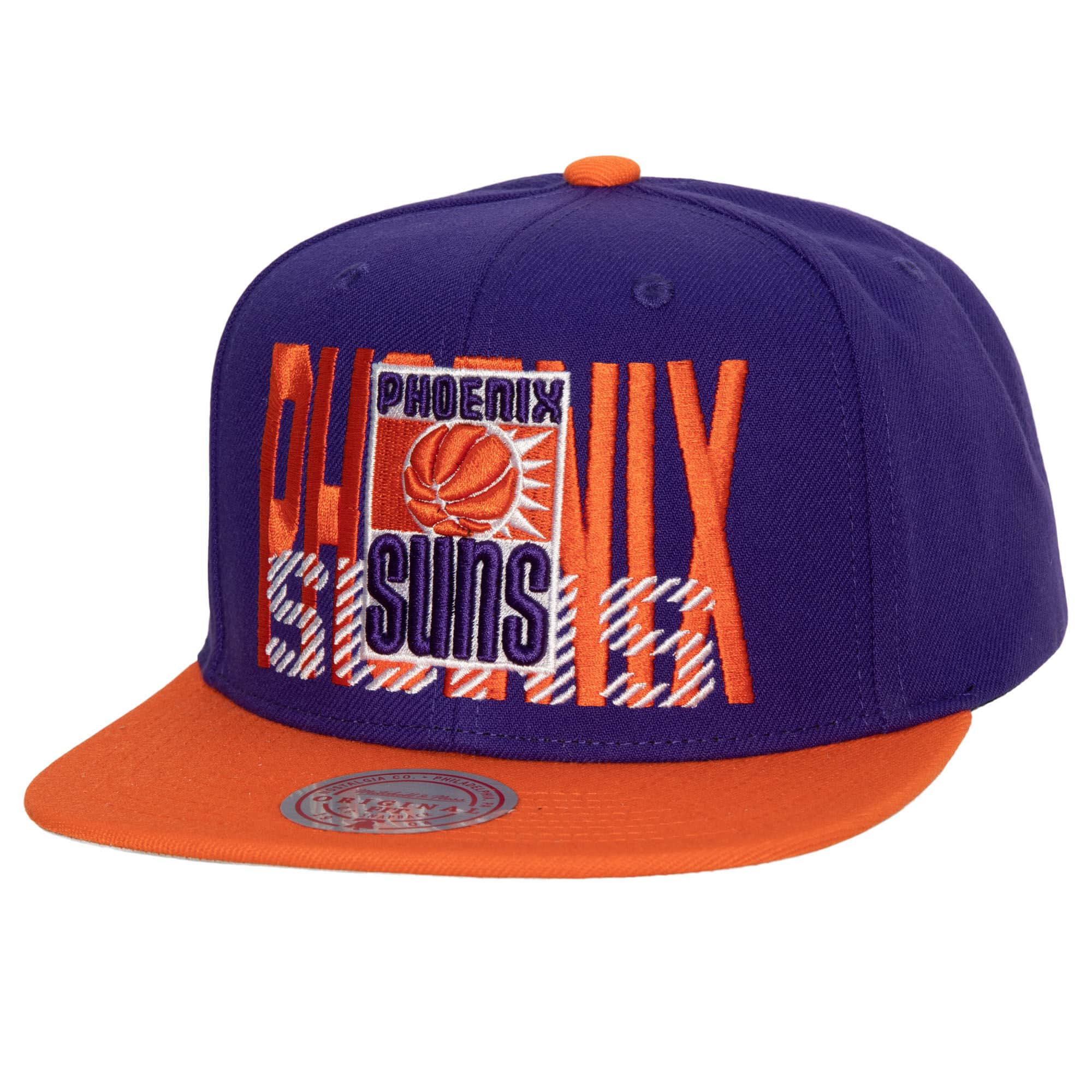 Mens MITCHELL & NESS NBA CROSS CHECK SNAPBACK HWC SUNS