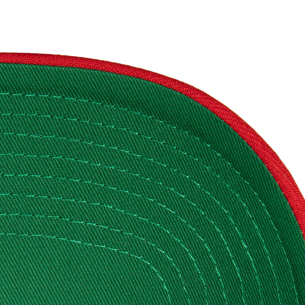 Mens MITCHELL & NESS NBA BOOM TEXT PRO SNAPBACK HWC RAPTORS