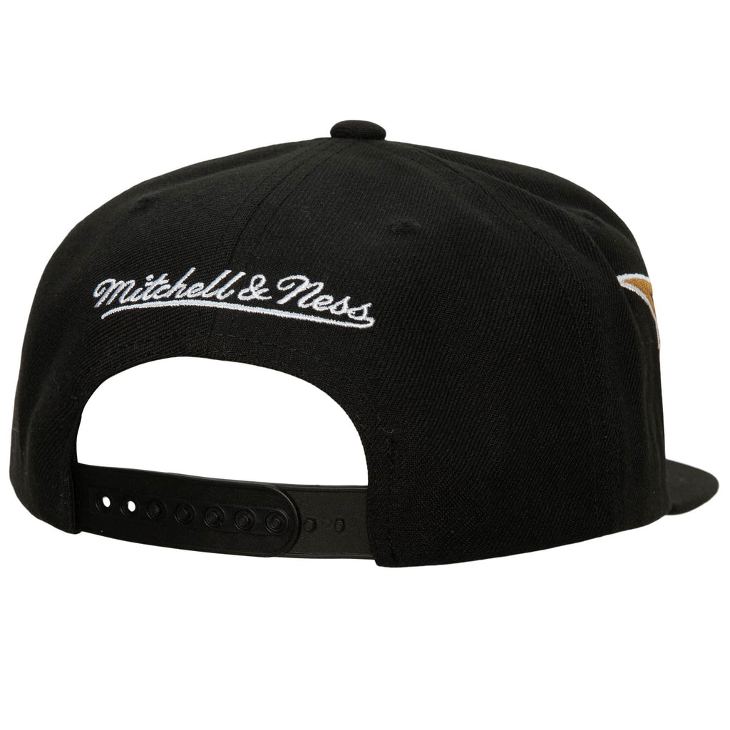 MENS MITCHELL & NESS NHL DOUBLE TROUBLE SNAPBACK KNIGHTS - BLACK