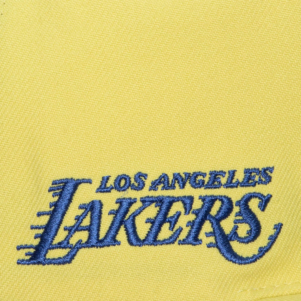 MENS MITCHELL & NESS NBA SO FRESH SNAPBACK LAKERS - YELLOW