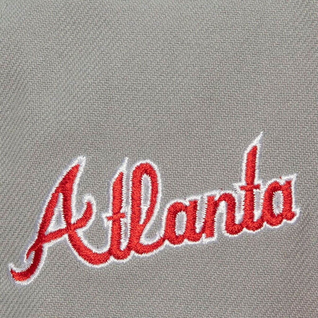 [HHSS6481-ABRYYPPPGREY] MENS MLB ATLANTA BRAVES AWAY SNAPBACK COOP