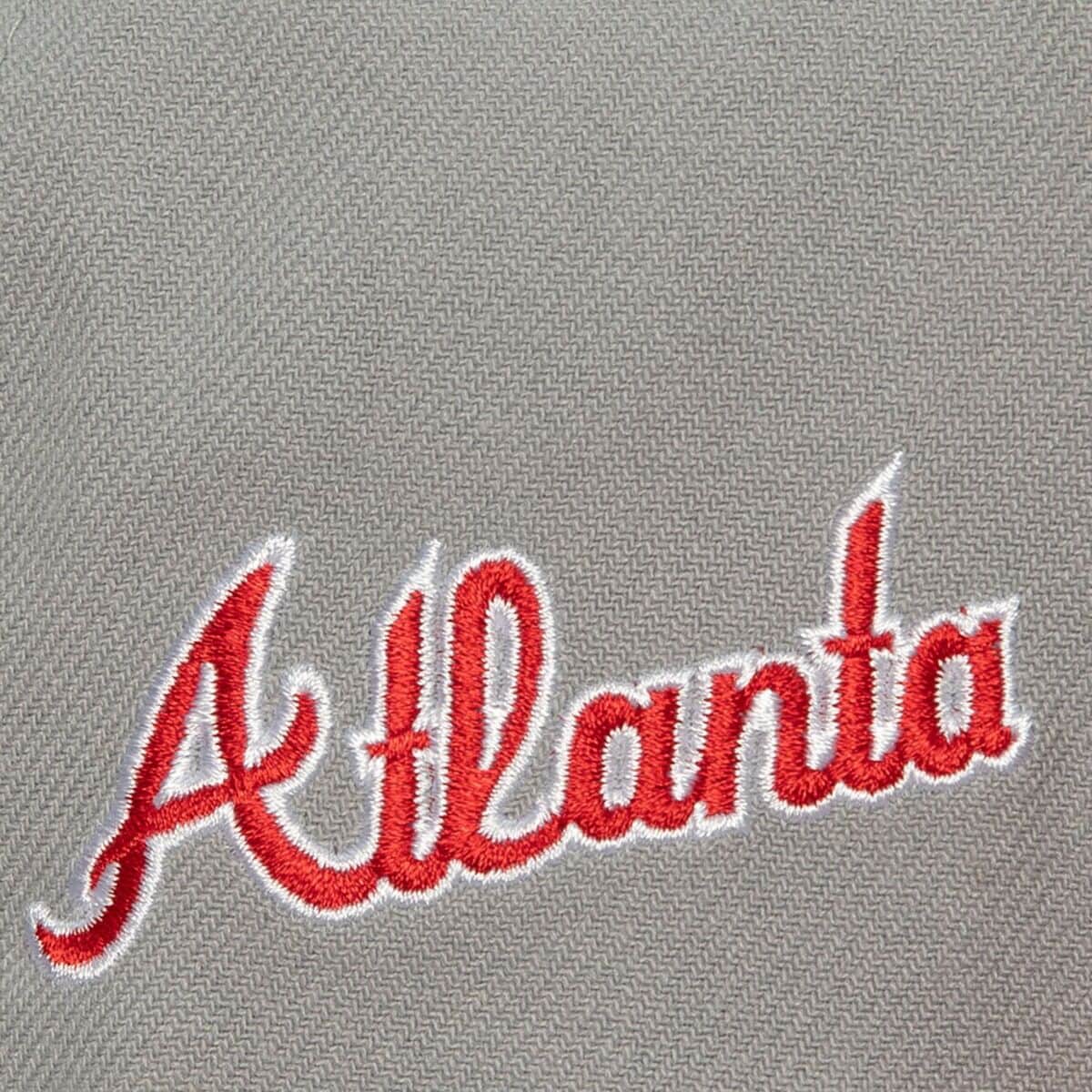 [HHSS6481-ABRYYPPPGREY] MENS MLB ATLANTA BRAVES AWAY SNAPBACK COOP