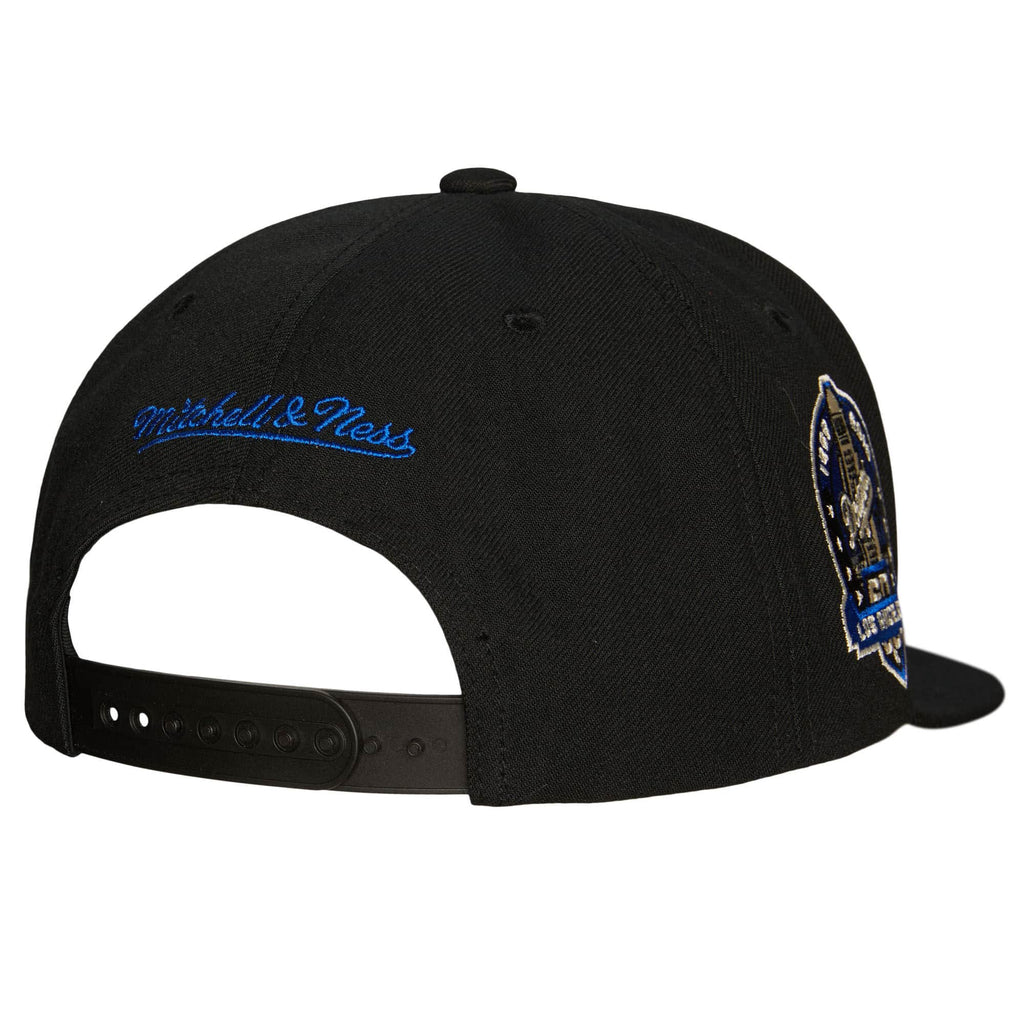 MENS MITCHELL & NESS MLB TEAM CLASSIC SNAPBACK COOP DODGERS - BLACK