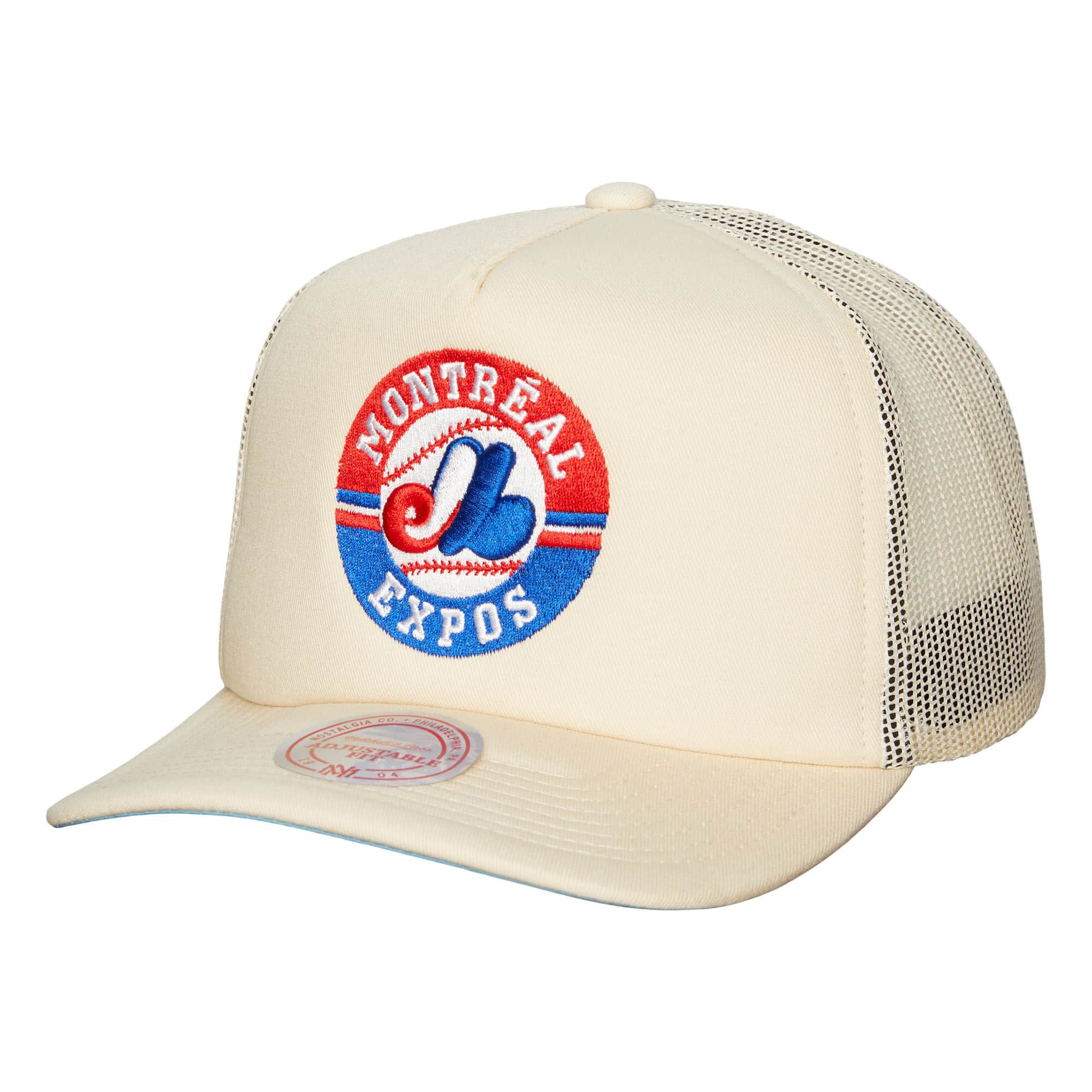 [HHSS6490-MEXYYPPPOFWH] MENS MLB MONTREAL EXPOS EVERGREEN TRUCKER SNAPBACK