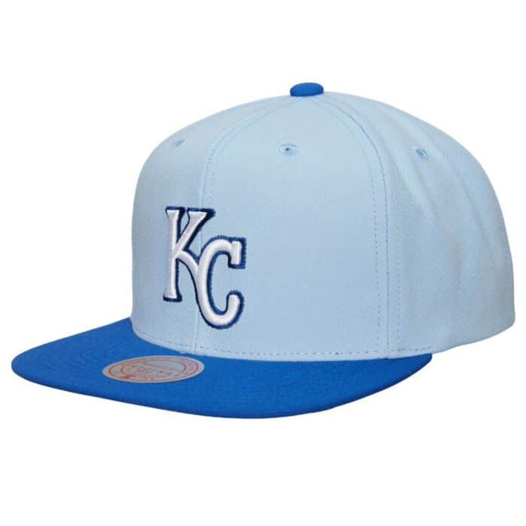 MENS MITCHELL & NESS MLB EVERGREEN SNAPBACK COOP ROYALS