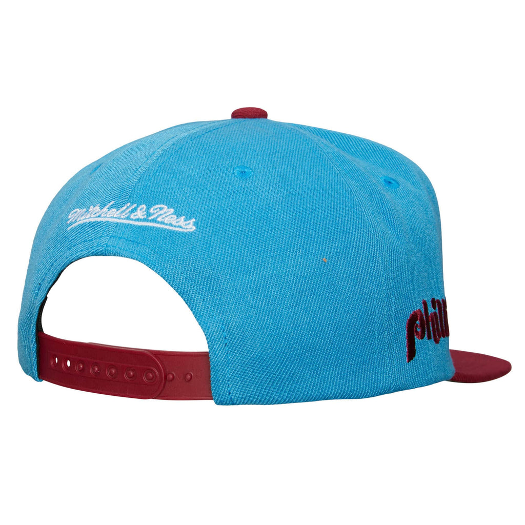 Mens Mitchell & Ness MLB EVERGREEN SNAPBACK COOP PHILLIES