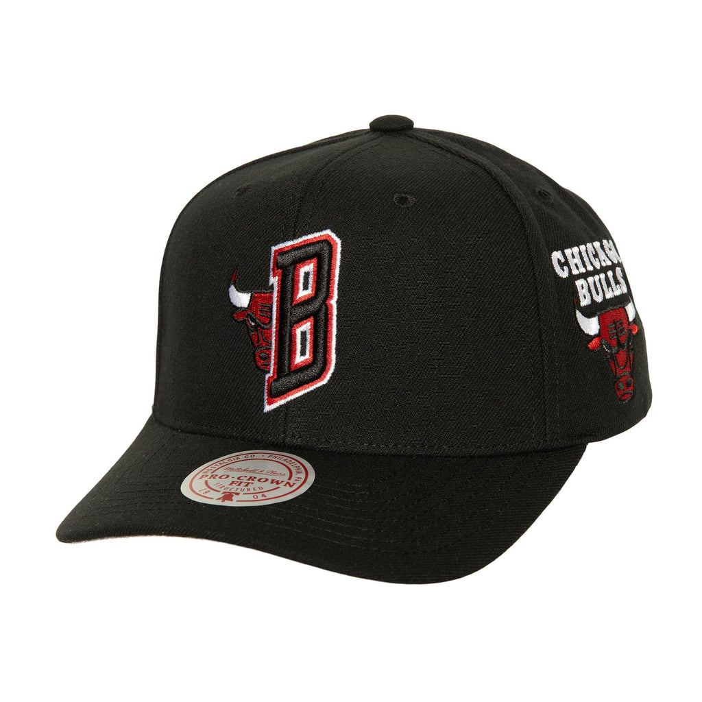 Mens MITCHELL & NESS NBA ICON GRAIL PRO SNAPBACK BULLS