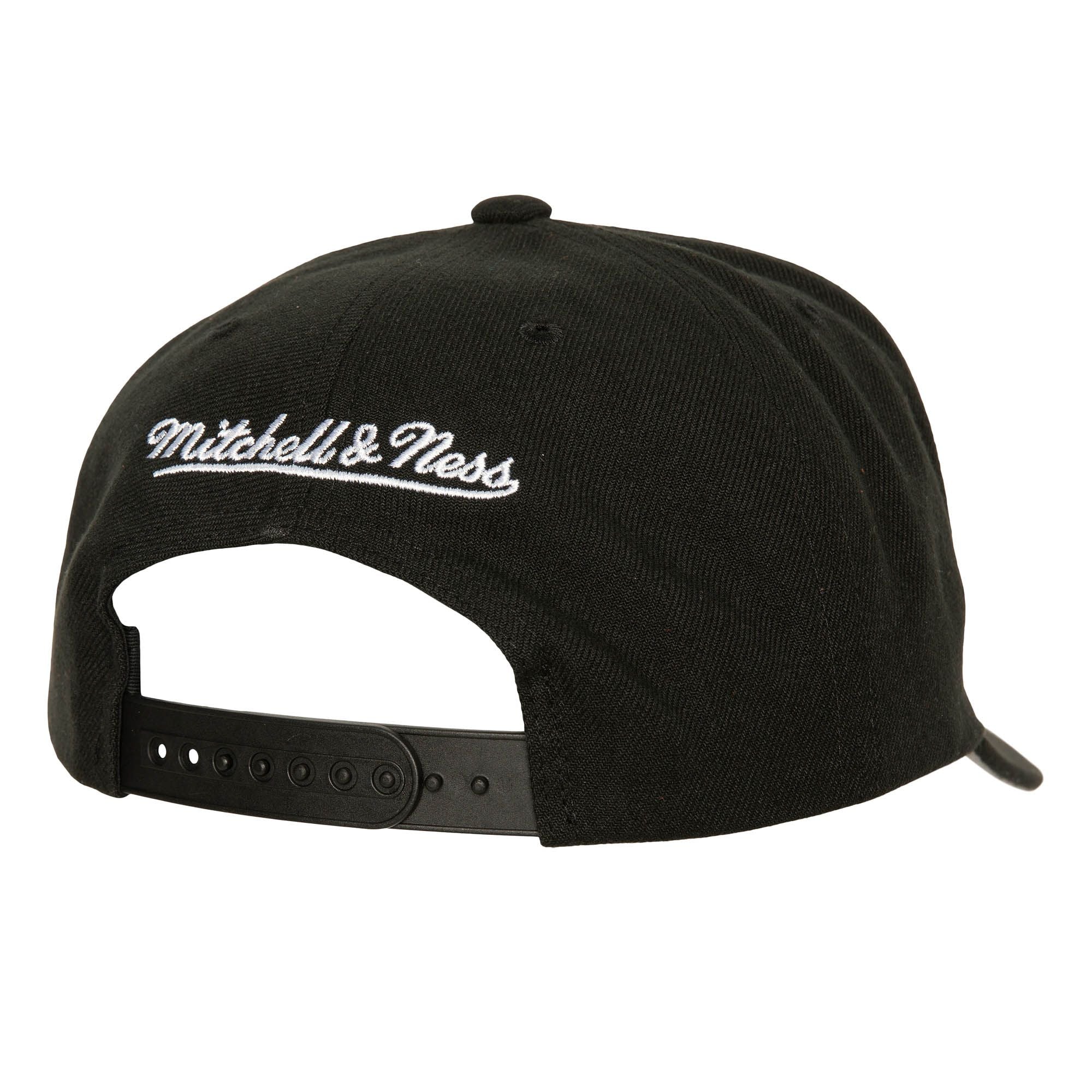MENS MITCHELL & NESS NHL ICON GRAIL PRO SNAPBACK VNTG KINGS - BLACK