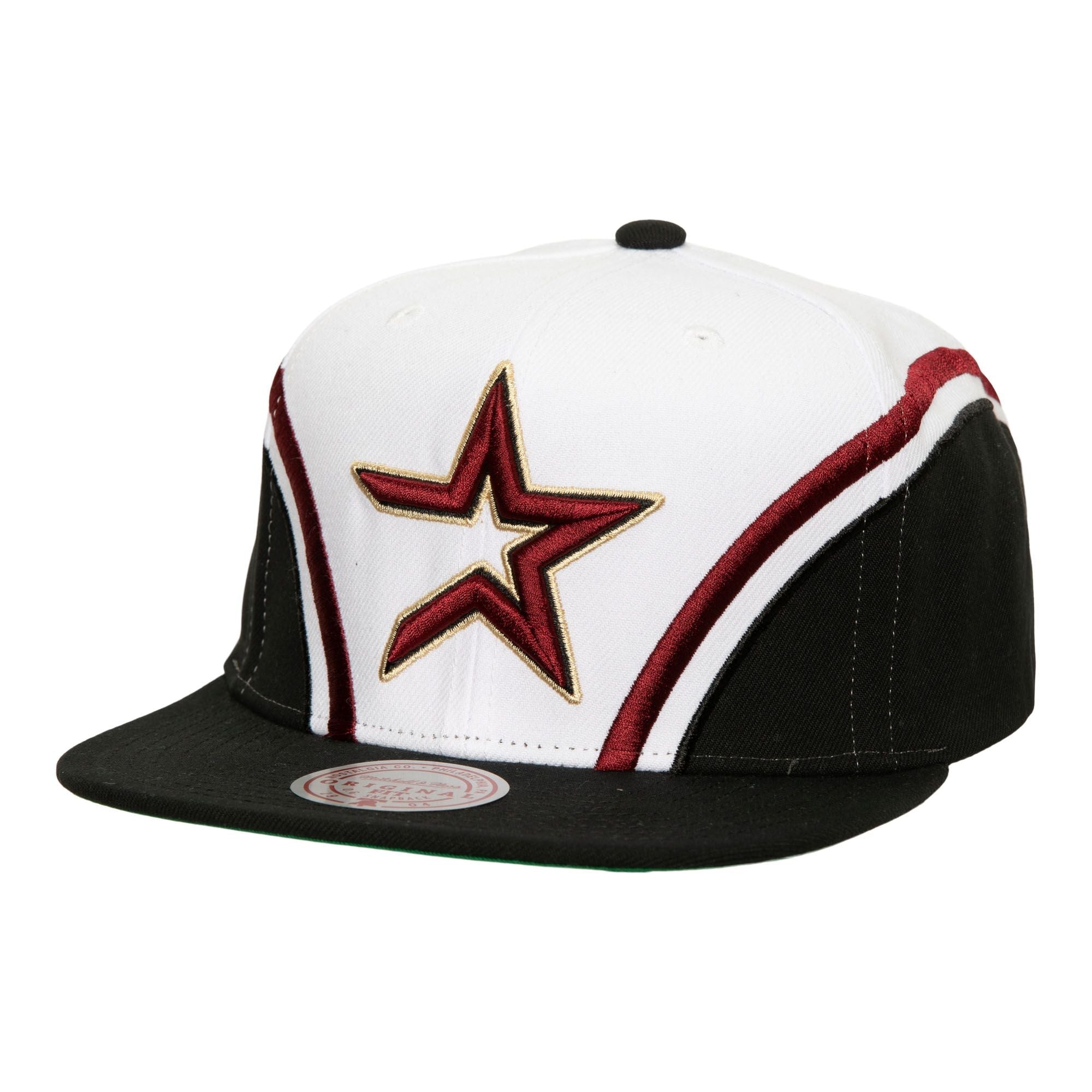 MENS MITCHELL & NESS MLB OVERHEAD SNAPBACK COOP ASTROS
