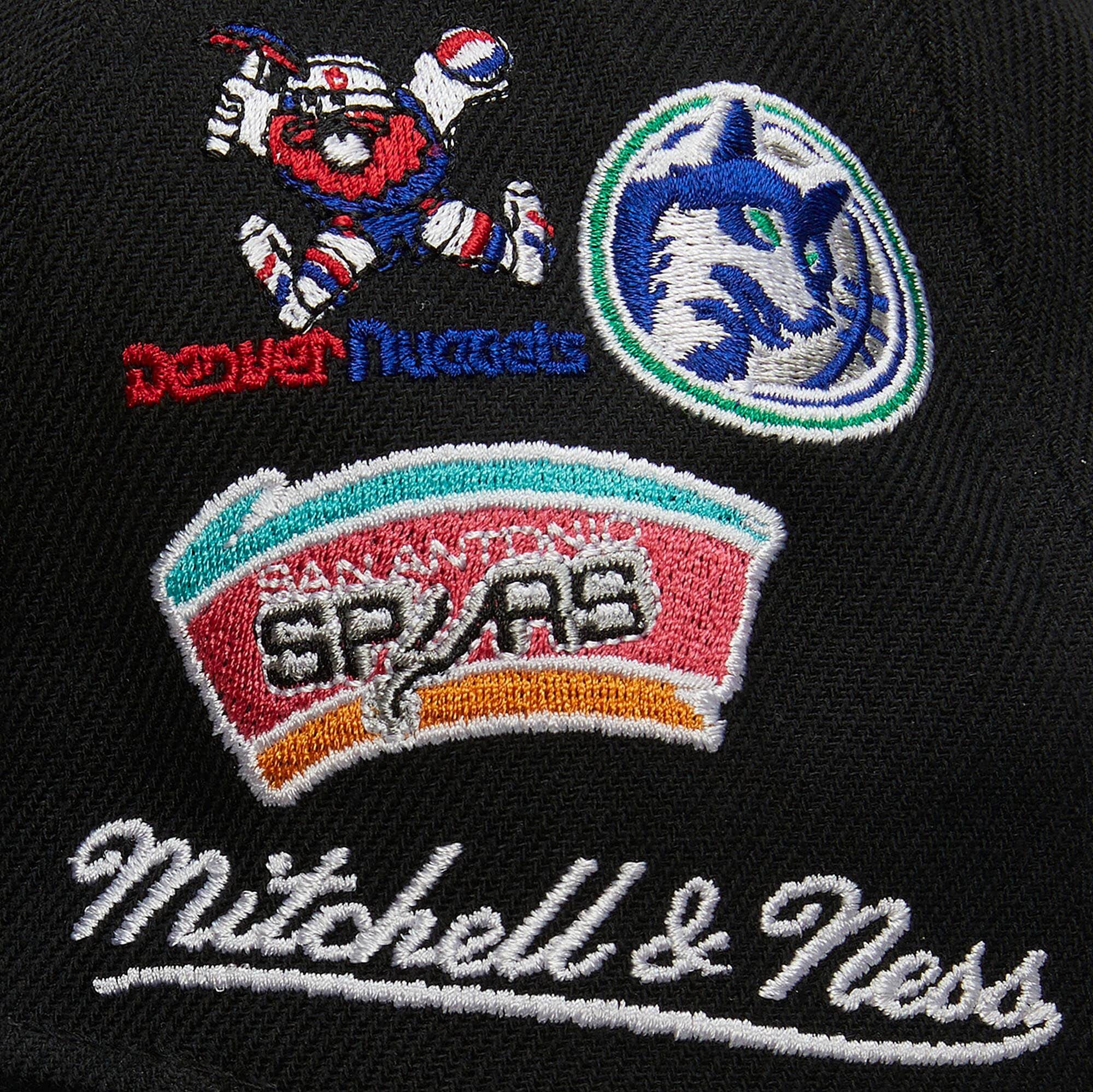 [HMUS5137-WESYYPPPBLCK] MENS NBA WESTERN CONFERENCE ALL OVER DEADSTOCK SNAPBACK