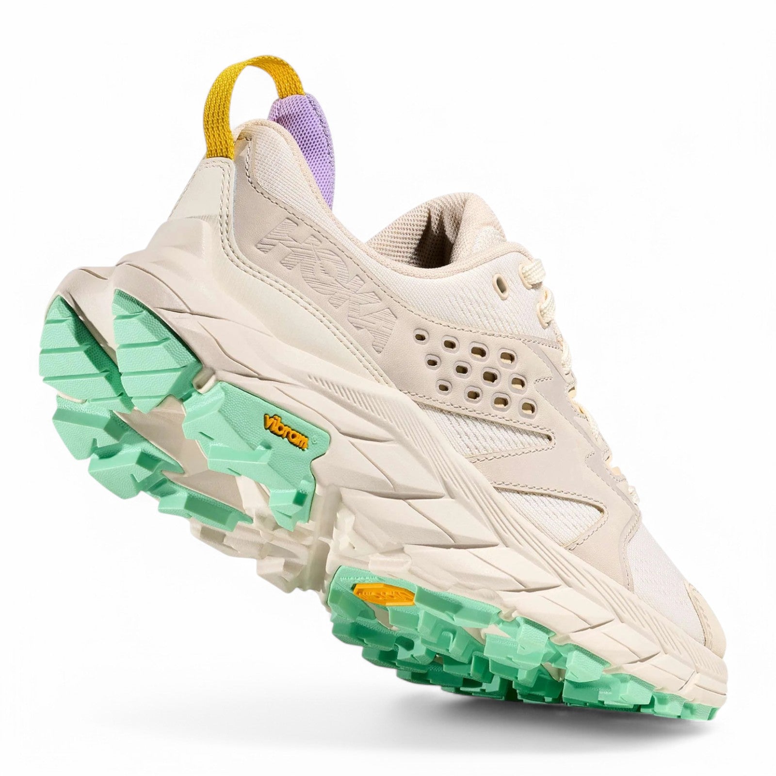 [1127921-ATF] WOMENS HOKA ANACAPA BREEZE LOW 'ALABASTER MINT FLUORITE' (B WIDTH)