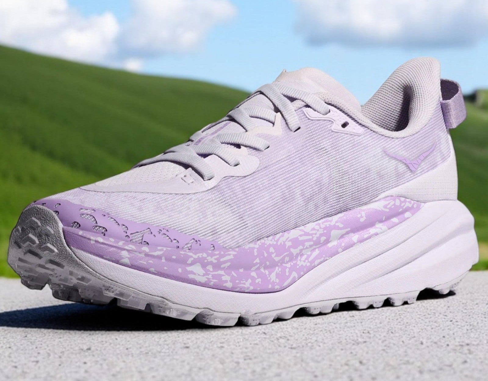 [1147811-SLWS] WOMENS HOKA SPEEDGOAT 6 'STELLAR GREY ASTEROID' (MEDIUM B WIDTH)