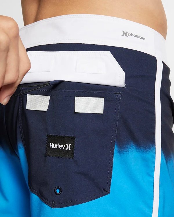 [AV8232-451] Mens Hurley Phantom Block Party Fever Boardshort