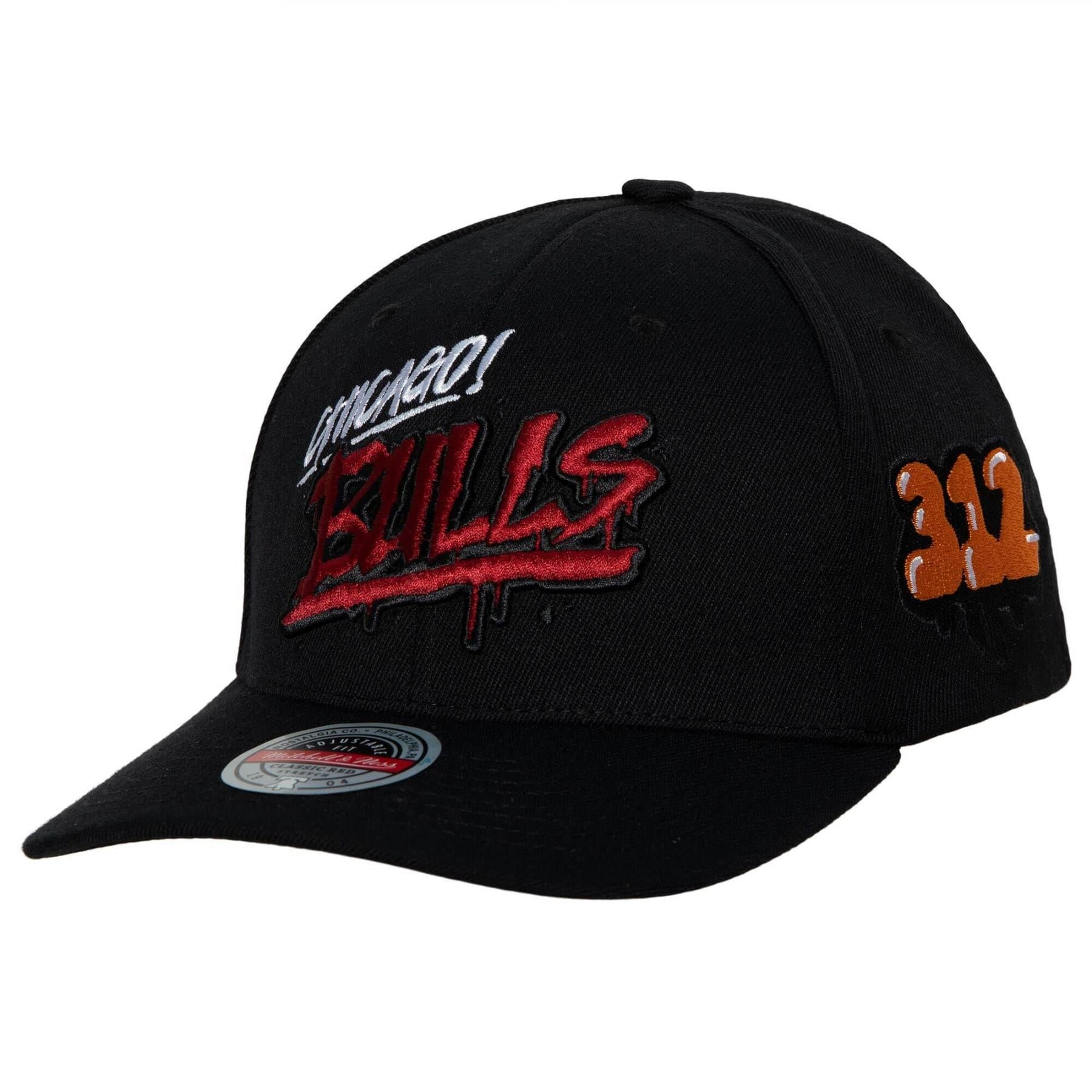 [HHSSINTL1091-CBUBLCK] MENS NBA CHICAGO BULLS HWC SLAP STICKER CLASSIC RED BULLS