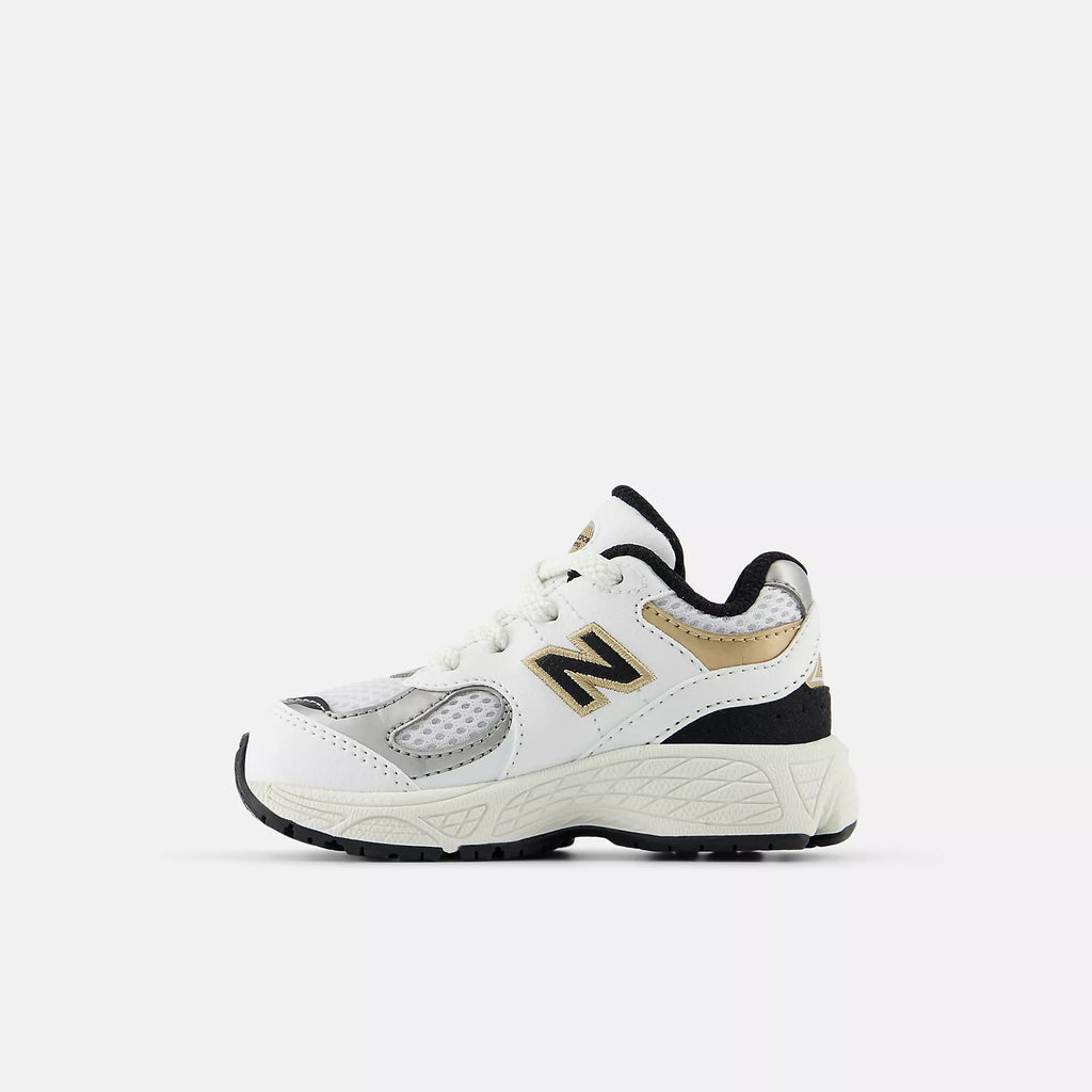 [IC2002PS] TODDLERS NEW BALANCE 2002R 'WHITE BLACK GOLD' (TD)