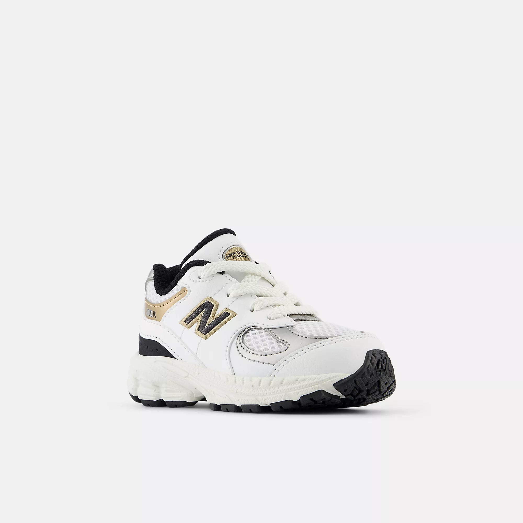 [IC2002PS] TODDLERS NEW BALANCE 2002R 'WHITE BLACK GOLD' (TD)