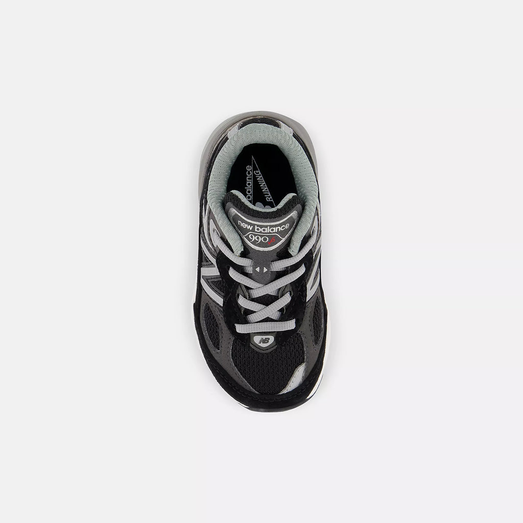 [IC990BK6] TODDLERS NEW BALANCE 990 V6 'BLACK/GRAY' (TD)
