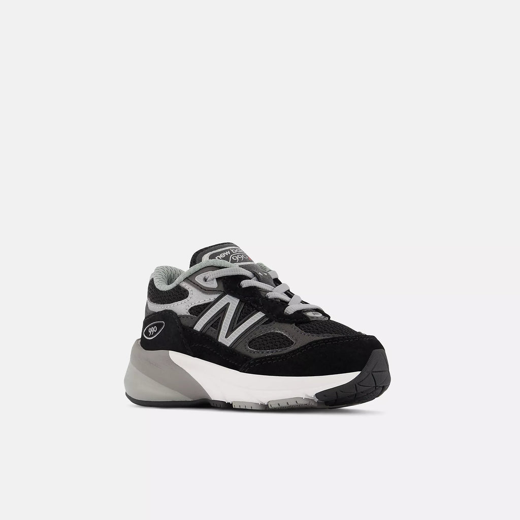[IC990BK6] TODDLERS NEW BALANCE 990 V6 'BLACK/GRAY' (TD)