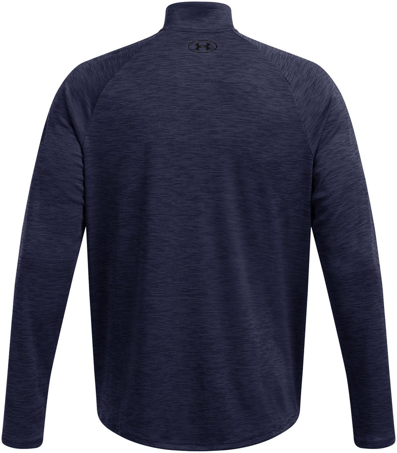 [1382797-410] MENS UNDER ARMOUR LONG SLEEVE TECH TEXTURED 1/2 ZIP HIGH NECK
