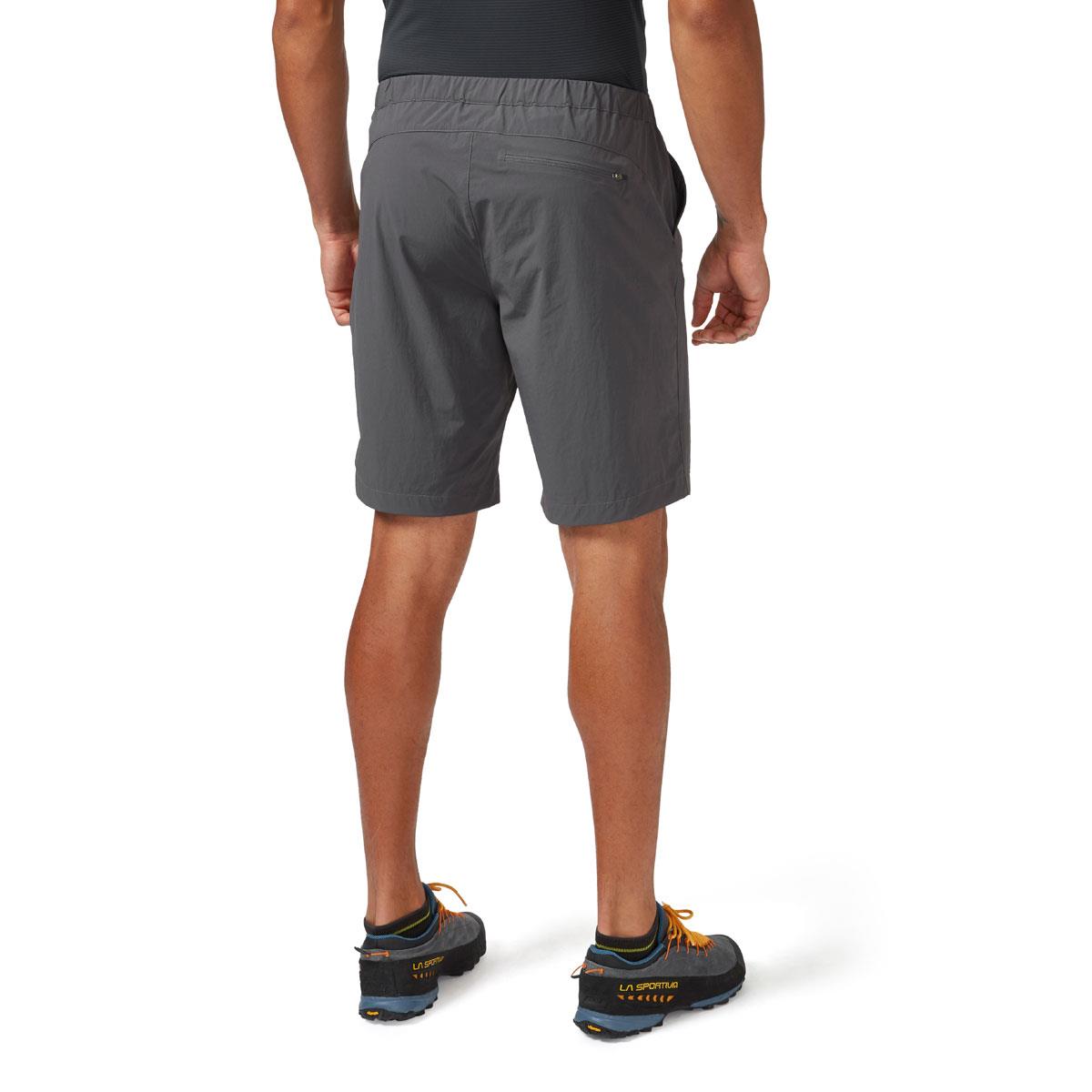 [QFV-29-GRH] MENS RAB MOMENTUM 9" INCHES WATER REPELLENT SHORTS